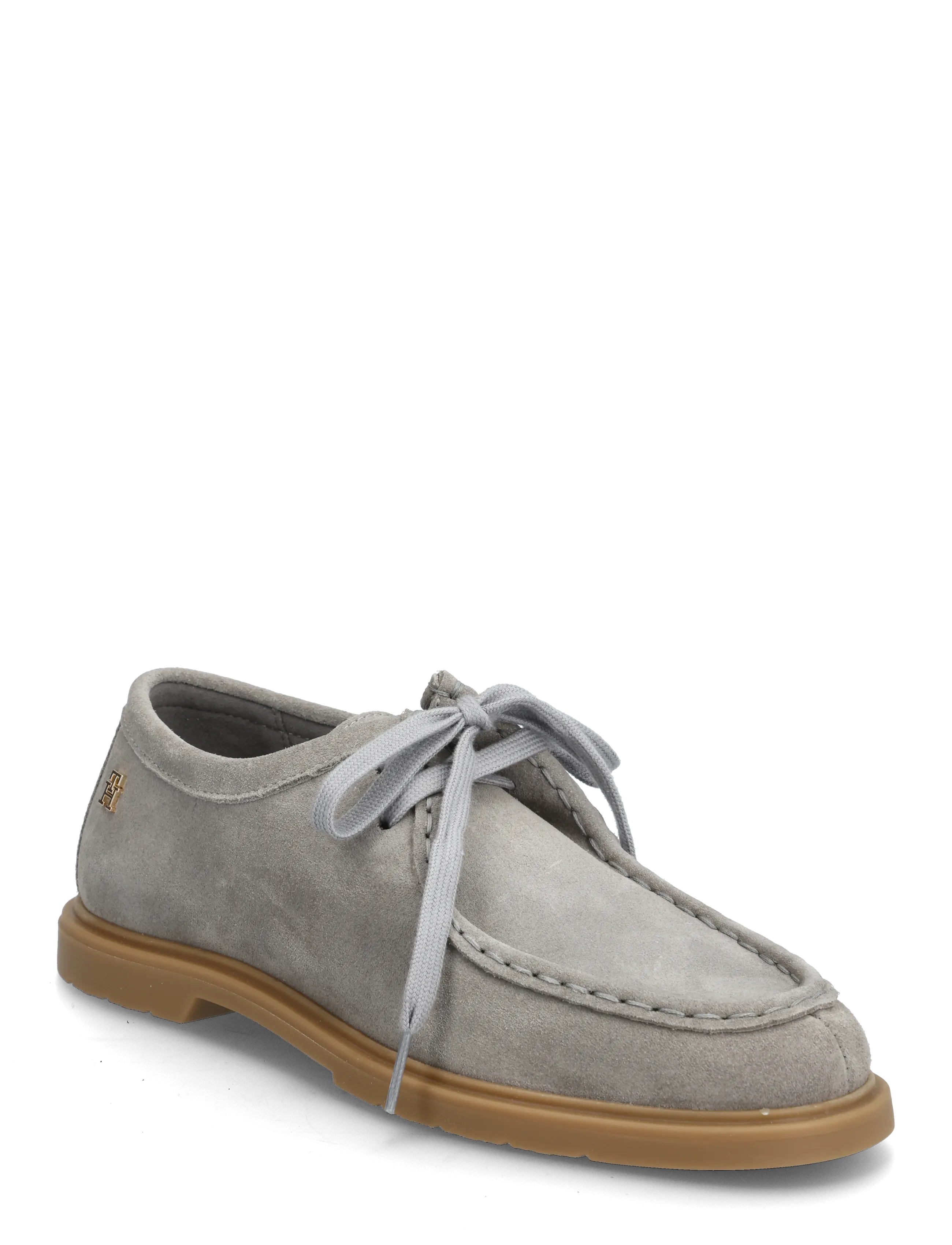 Tommy Hilfiger LIGHTWEIGHT SUEDE APRON TOE - Tommy Hilfiger - UNIVERSAL GREY / grey