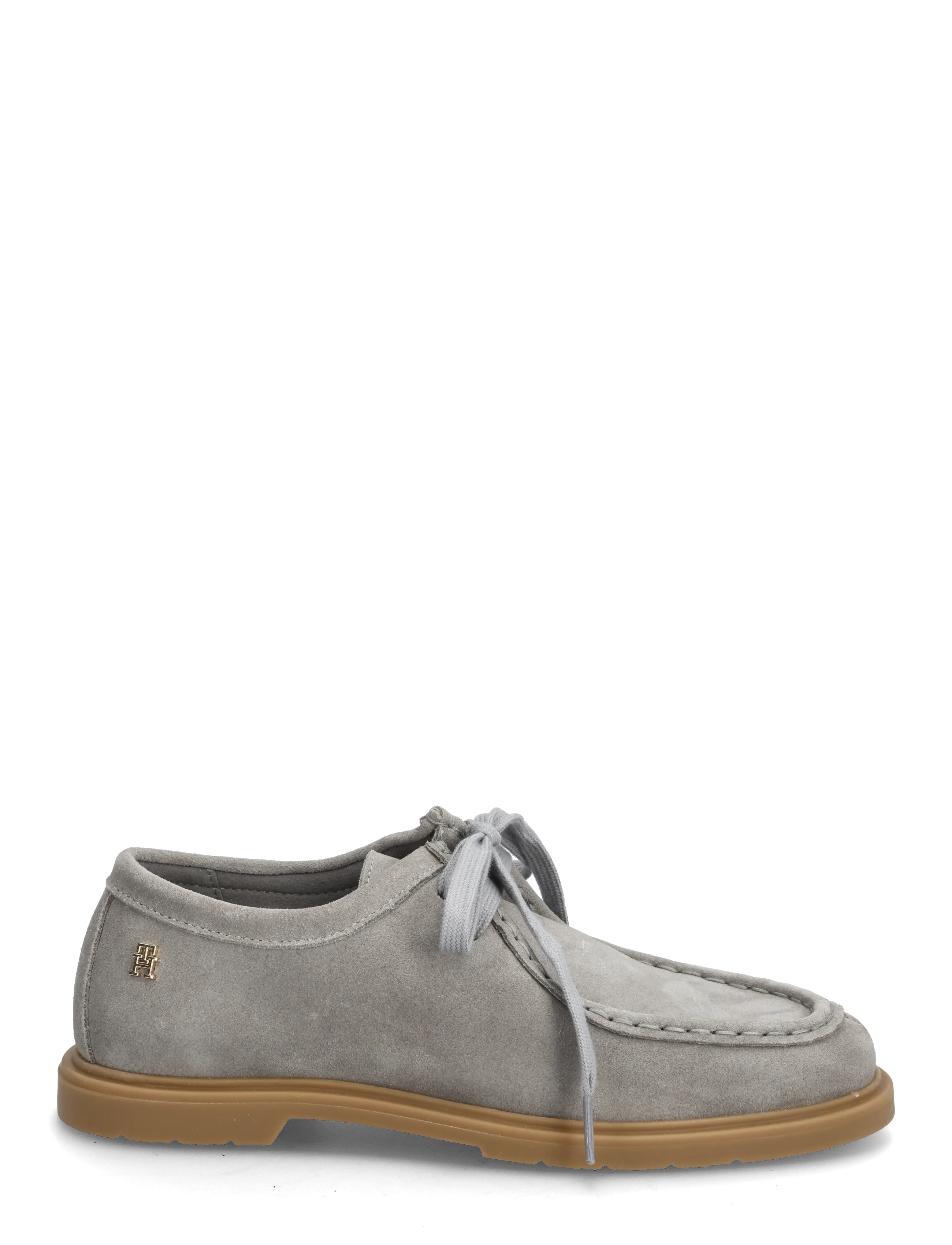 Tommy Hilfiger - LIGHTWEIGHT SUEDE APRON TOE - mode trends - universal grey - 1