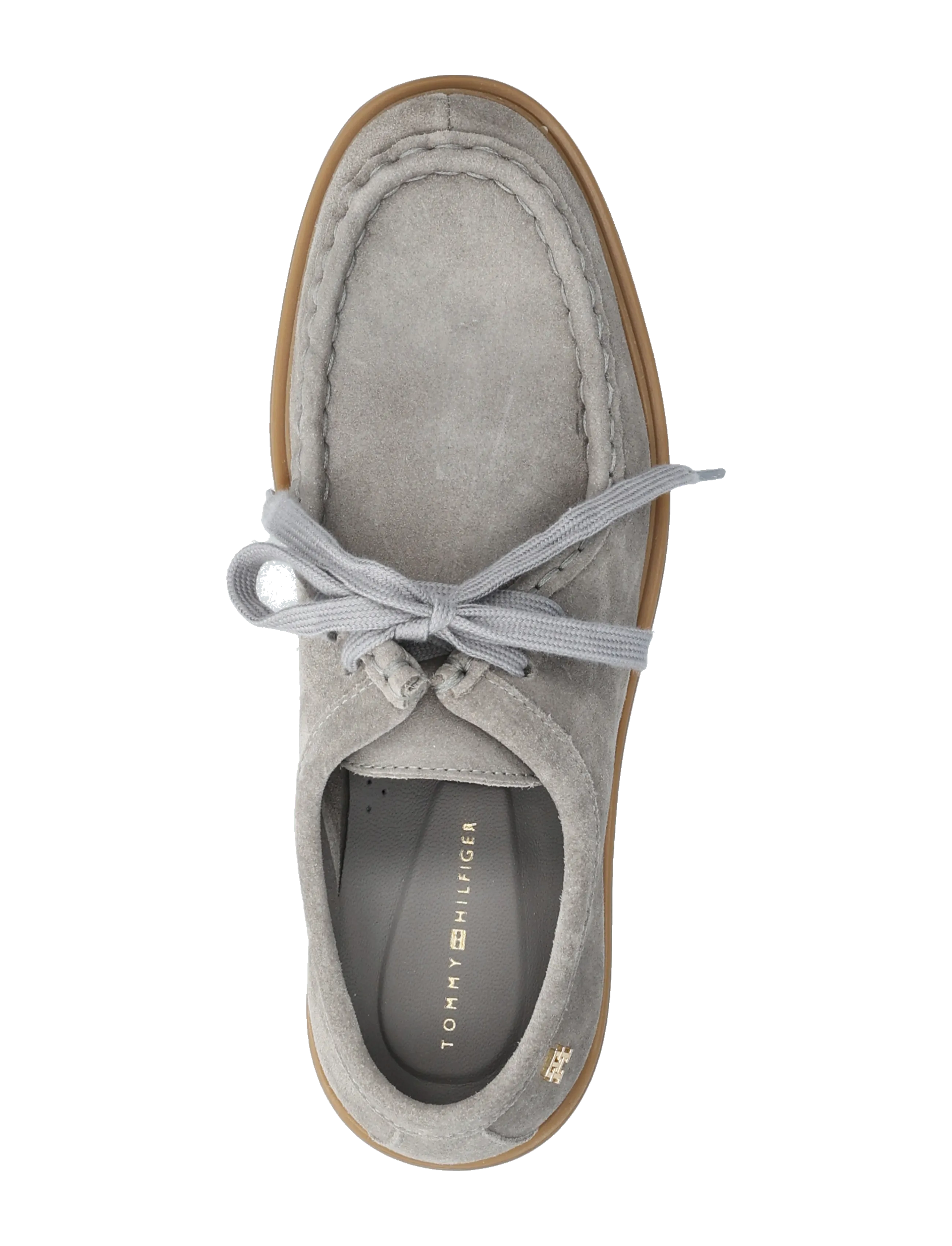 Tommy Hilfiger - LIGHTWEIGHT SUEDE APRON TOE - mode trends - universal grey - 3