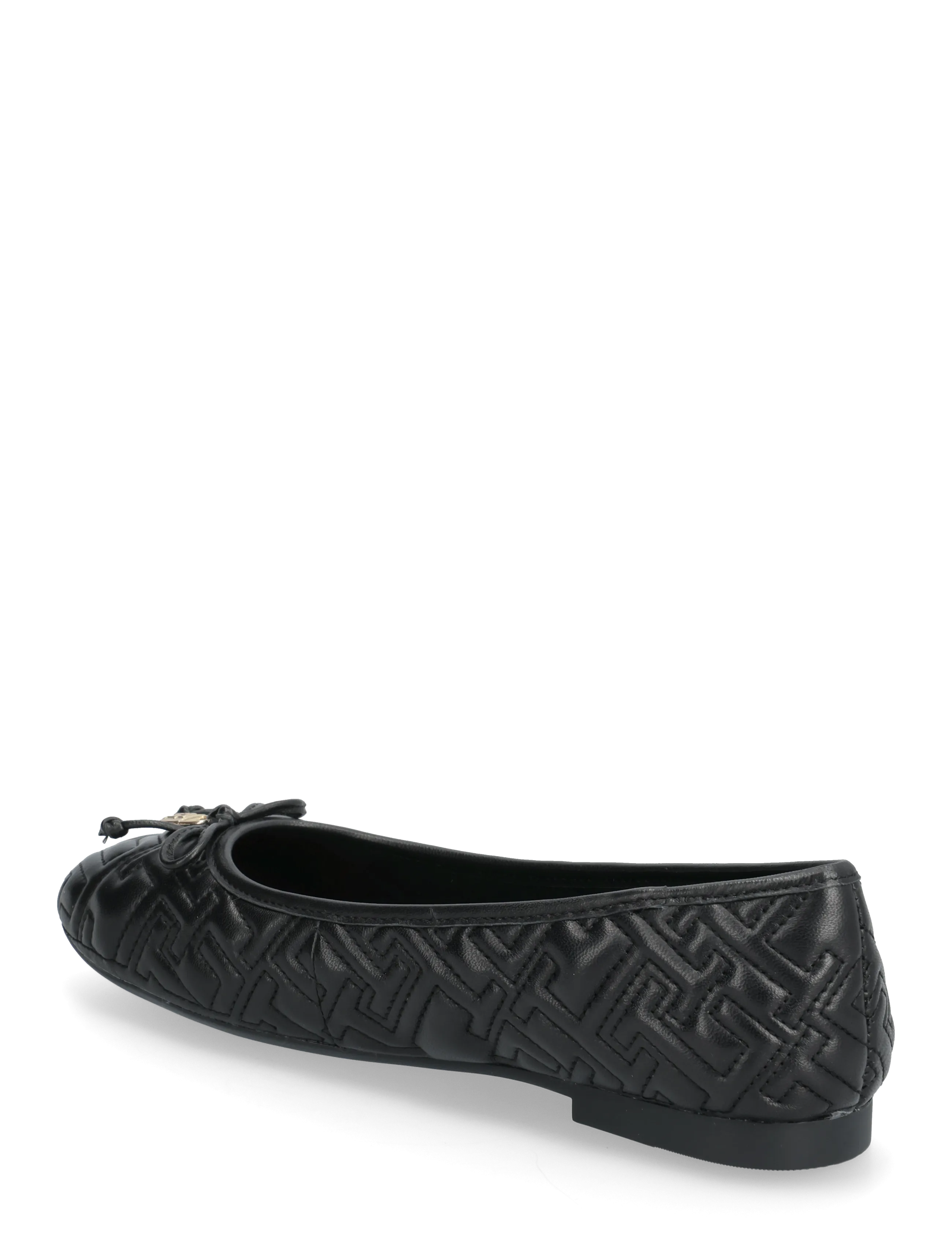 Tommy Hilfiger - TH QUILTED BALLERINA - særlige begivenheder - black - 2