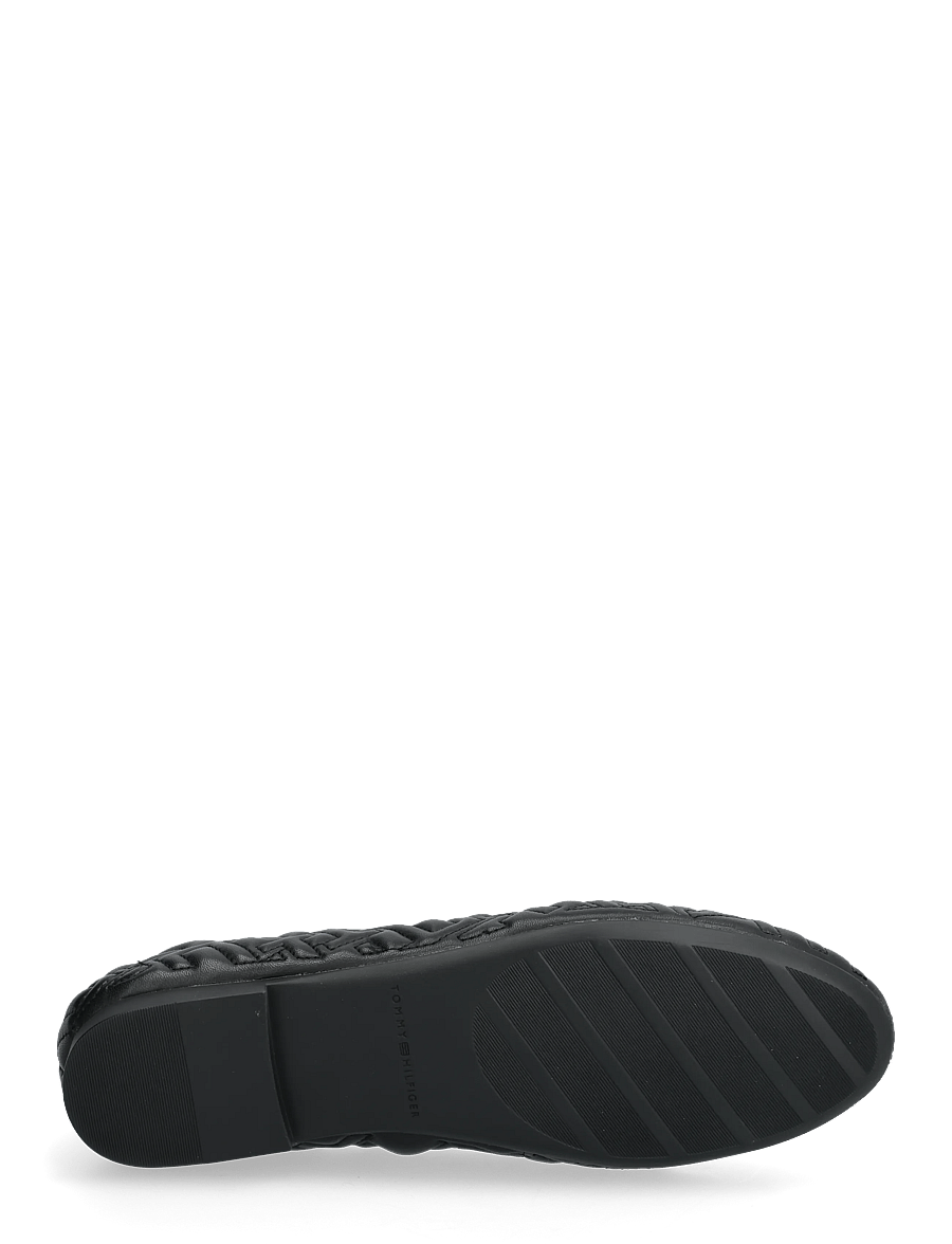 Tommy Hilfiger - TH QUILTED BALLERINA - special occasions - black - 4