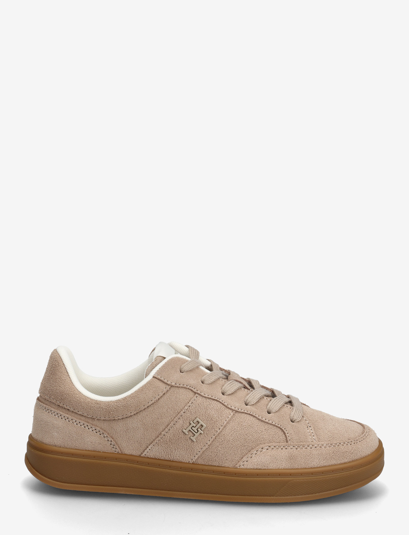 Tommy Hilfiger - TH HERITAGE COURT SNEAKER SUEDE - låga sneakers - coastal taupe - 1