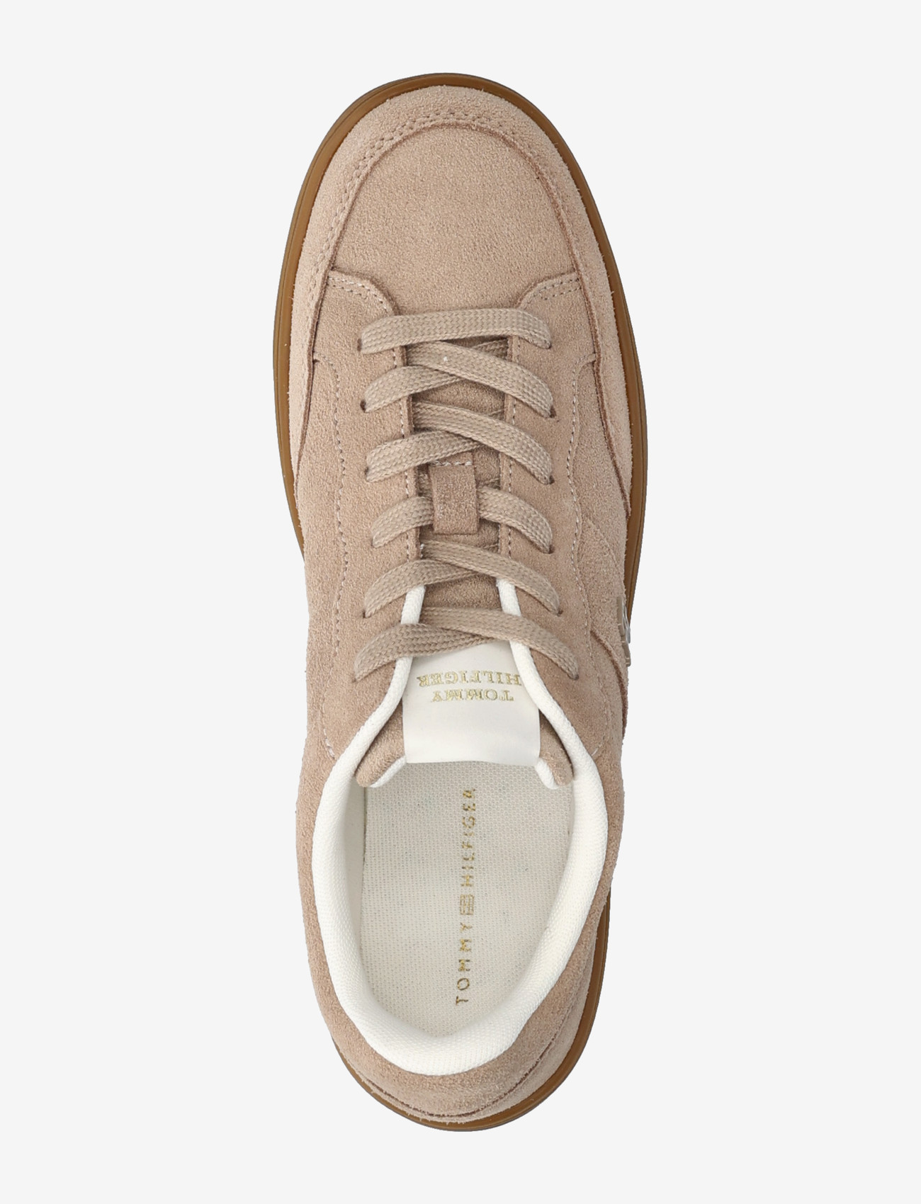 Tommy Hilfiger - TH HERITAGE COURT SNEAKER SUEDE - låga sneakers - coastal taupe - 3