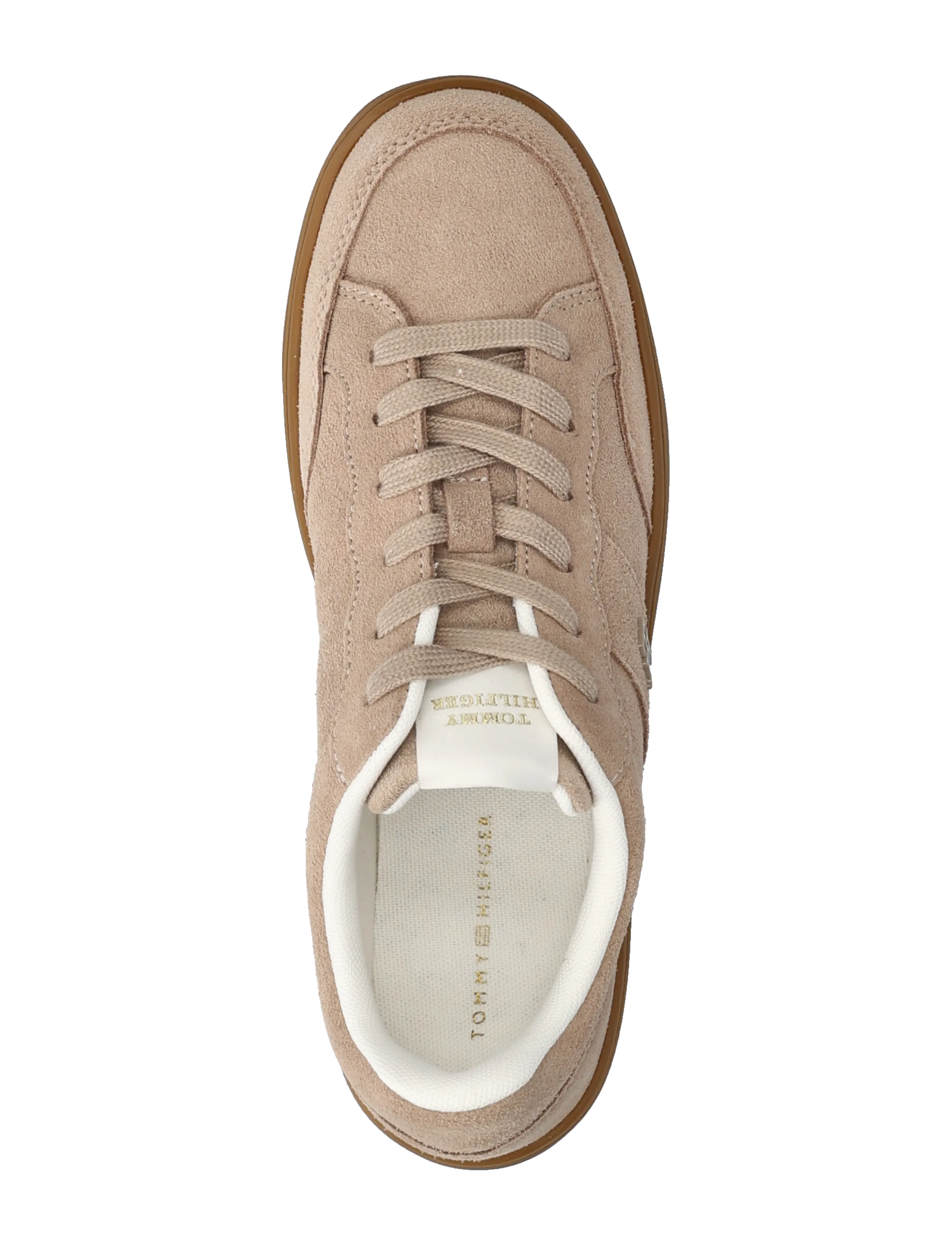 Tommy Hilfiger - TH HERITAGE COURT SNEAKER SUEDE - lave sneakers - coastal taupe - 3