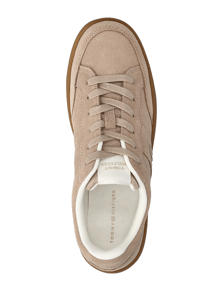 Tommy Hilfiger - TH HERITAGE COURT SNEAKER SUEDE - baskets basses - coastal taupe - 3