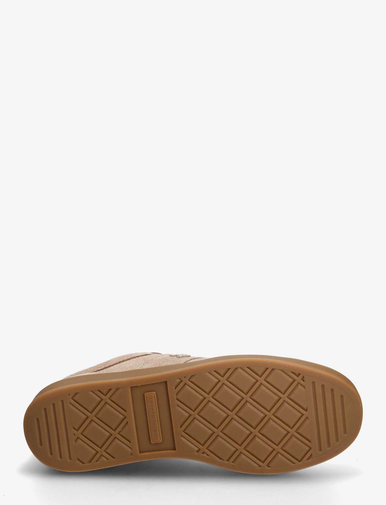 Tommy Hilfiger - TH HERITAGE COURT SNEAKER SUEDE - låga sneakers - coastal taupe - 4