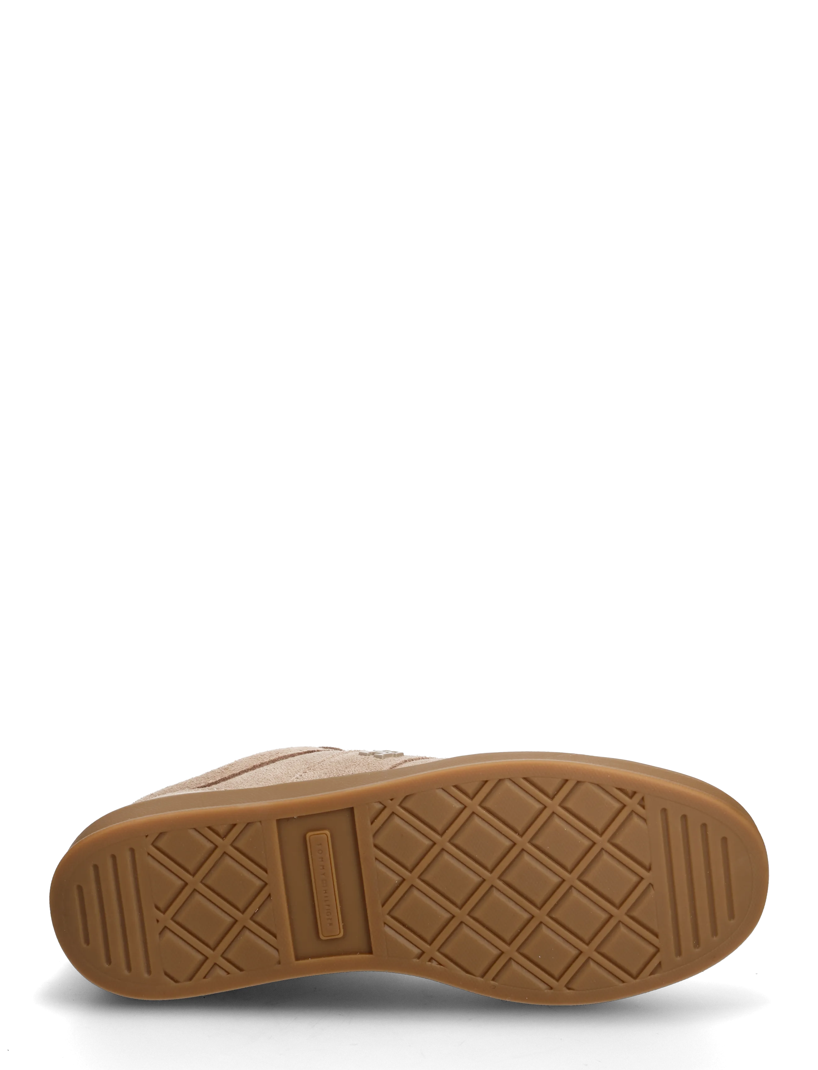Tommy Hilfiger - TH HERITAGE COURT SNEAKER SUEDE - lave sneakers - coastal taupe - 4