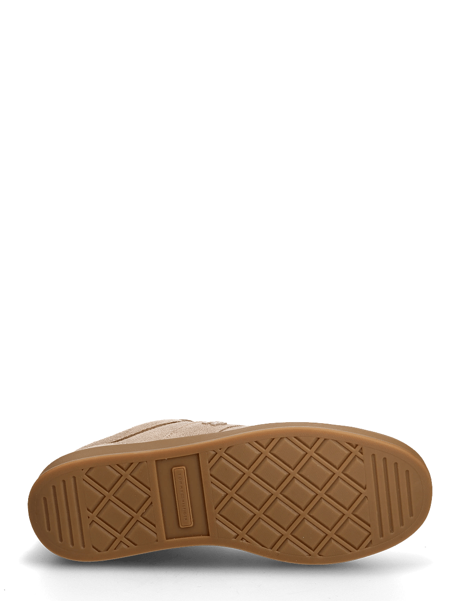Tommy Hilfiger - TH HERITAGE COURT SNEAKER SUEDE - baskets basses - coastal taupe - 4