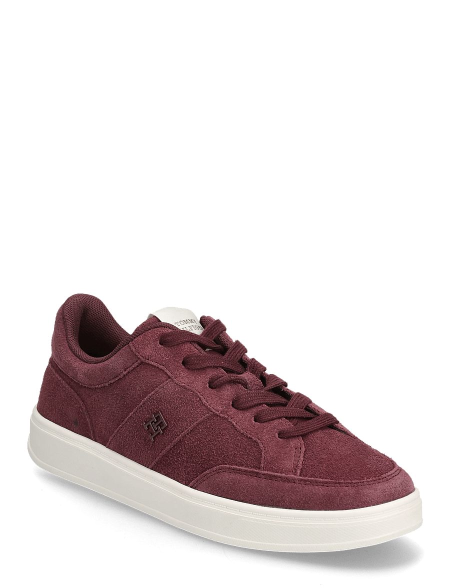 Tommy Hilfiger - TH HERITAGE COURT SNEAKER SUEDE - baskets basses - marzemino - 0