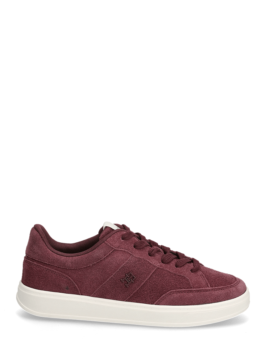Tommy Hilfiger - TH HERITAGE COURT SNEAKER SUEDE - baskets basses - marzemino - 1