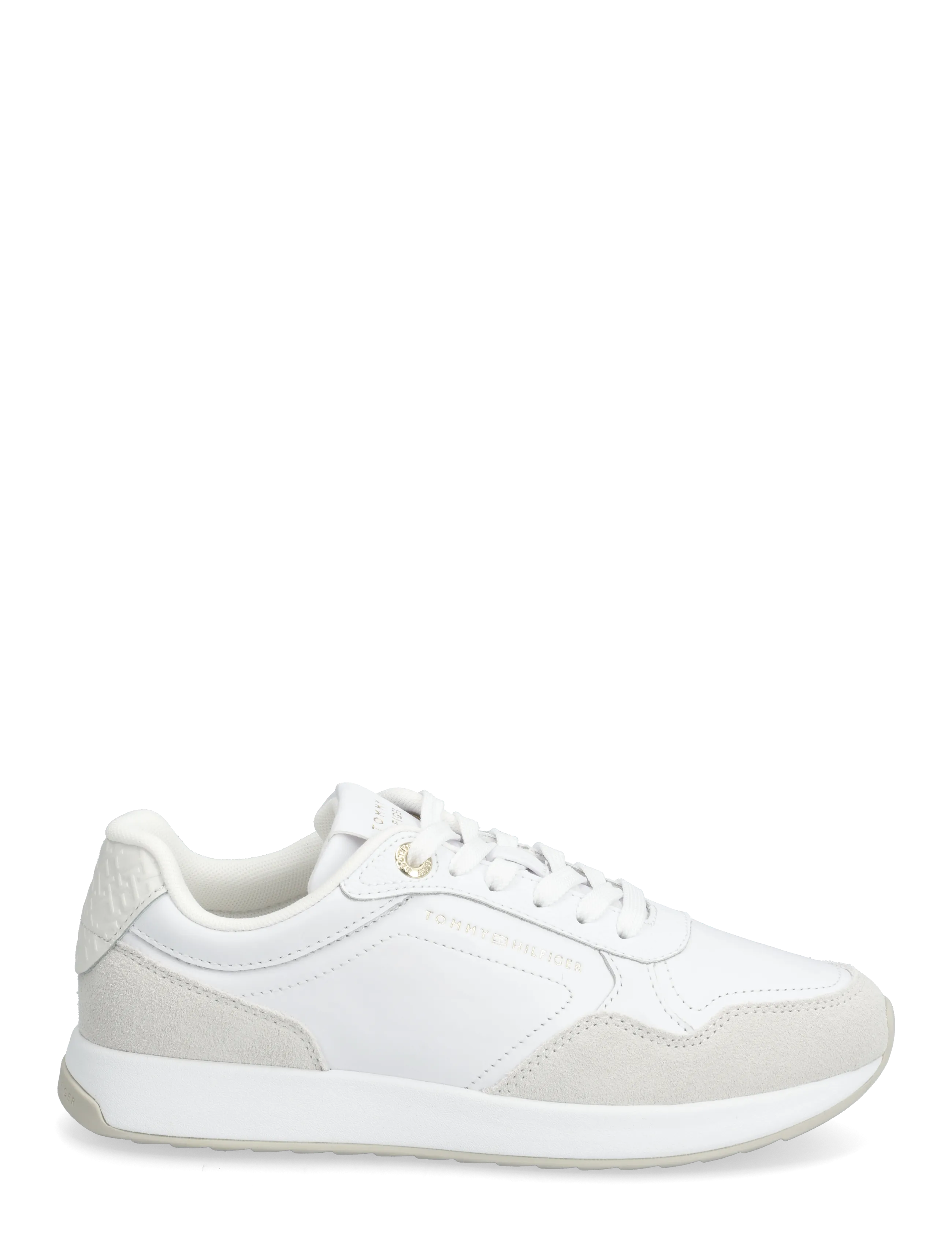 Tommy Hilfiger - MONOGRAM MIX MATERIAL RUNNER - white - 1