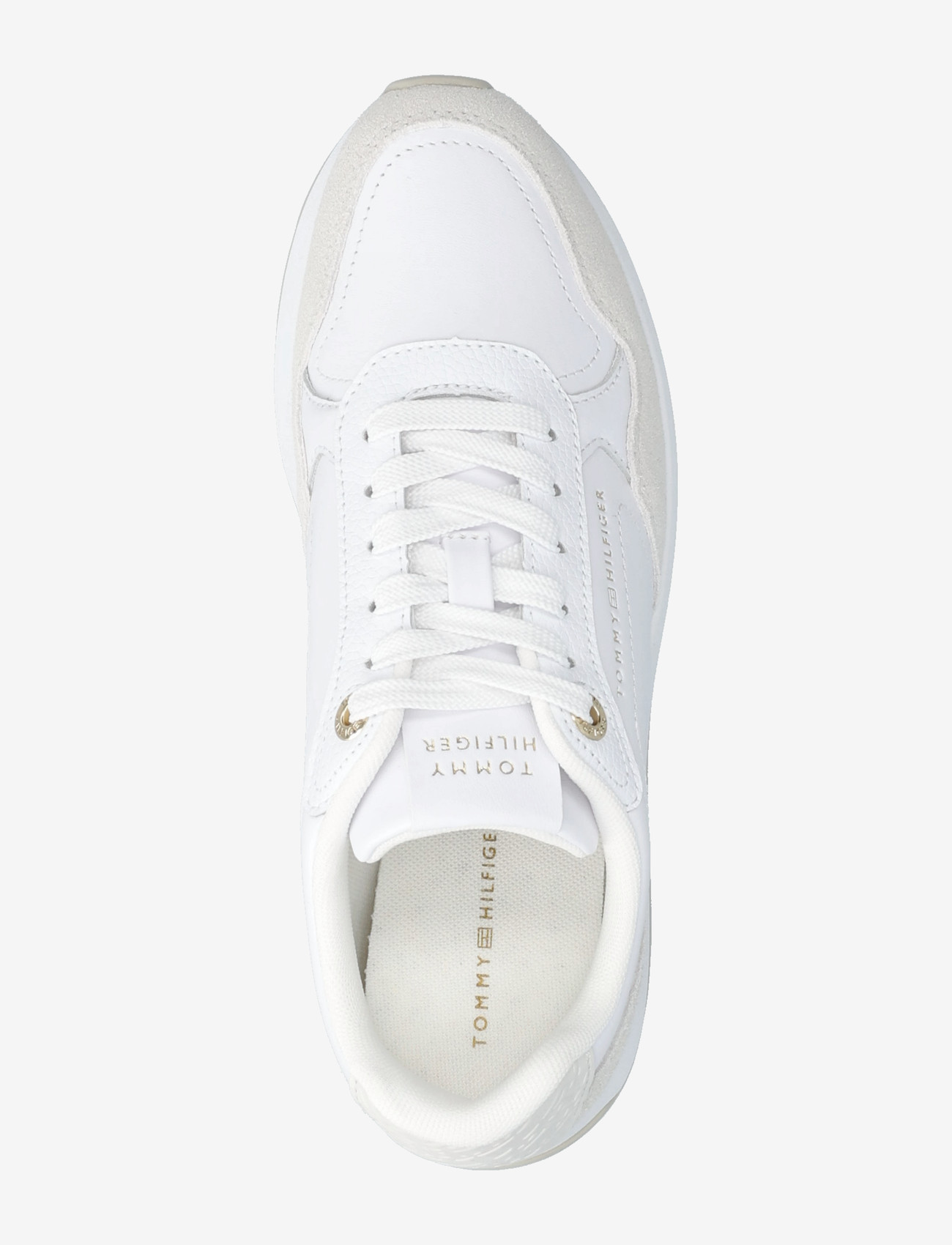 Tommy Hilfiger - MONOGRAM MIX MATERIAL RUNNER - konfirmationstøj - white - 3