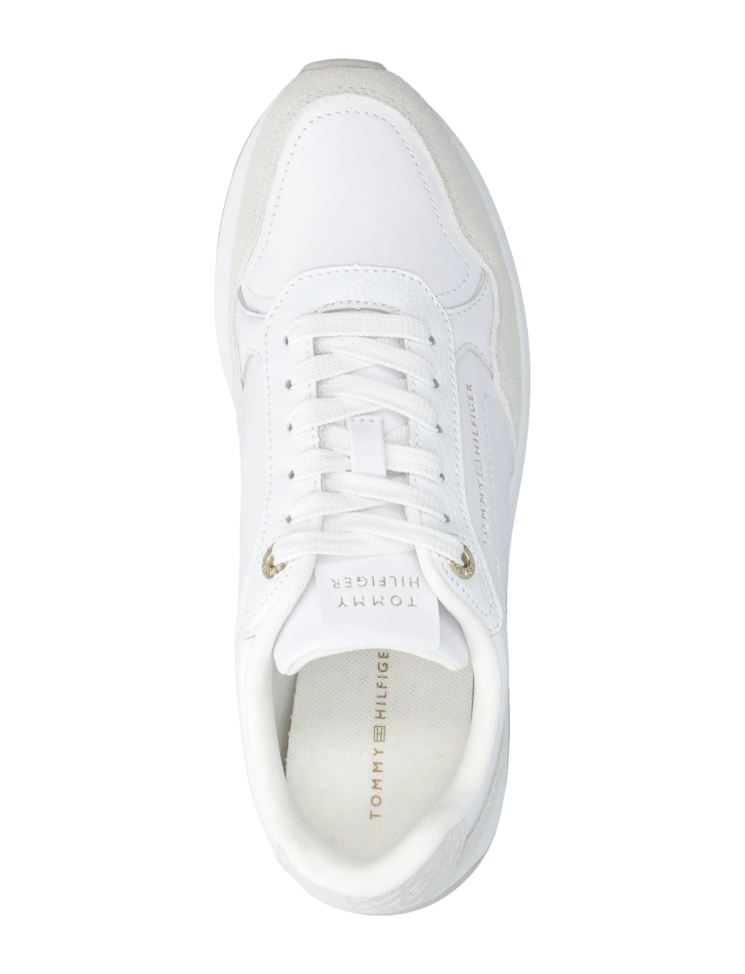 Tommy Hilfiger - MONOGRAM MIX MATERIAL RUNNER - white - 3