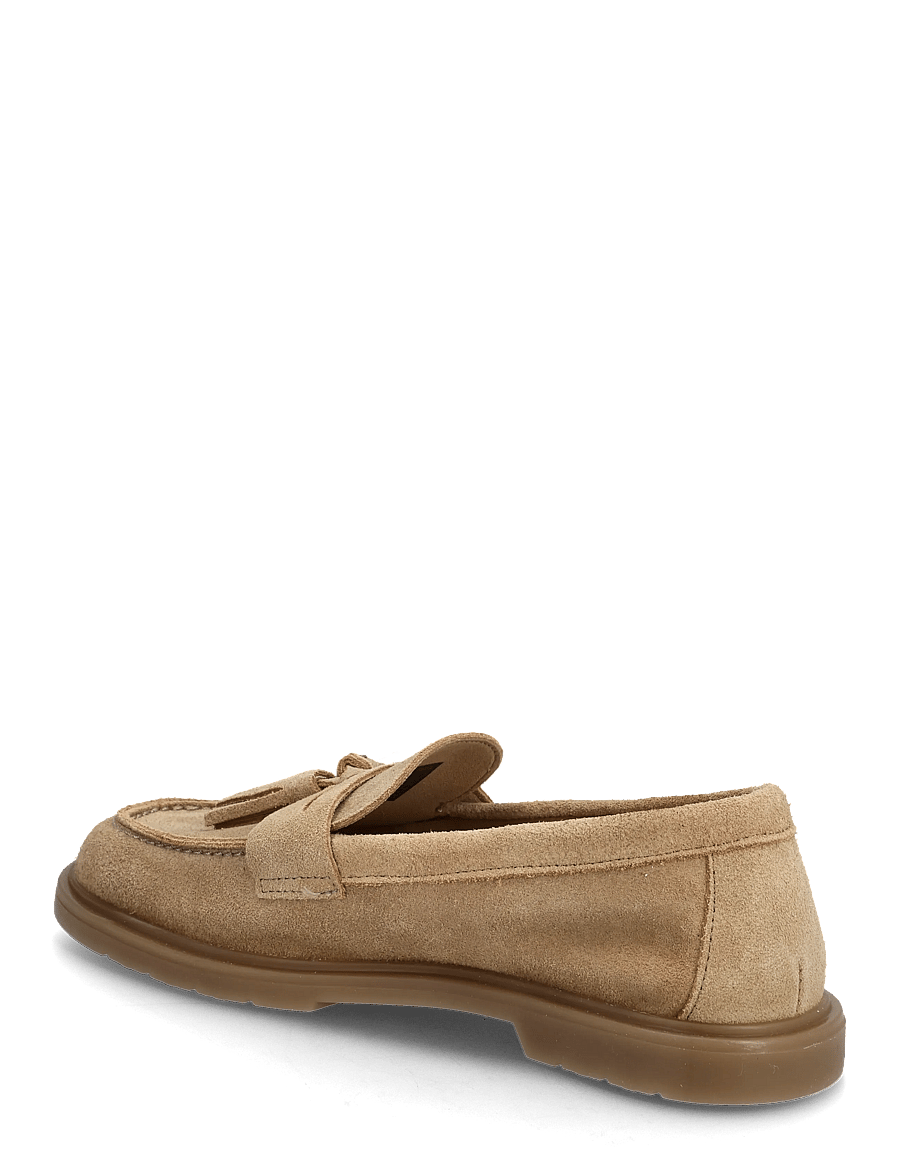 Tommy Hilfiger - LIGHT SUEDE TASSEL LOAFER - moetrendid - safari canvas - 2