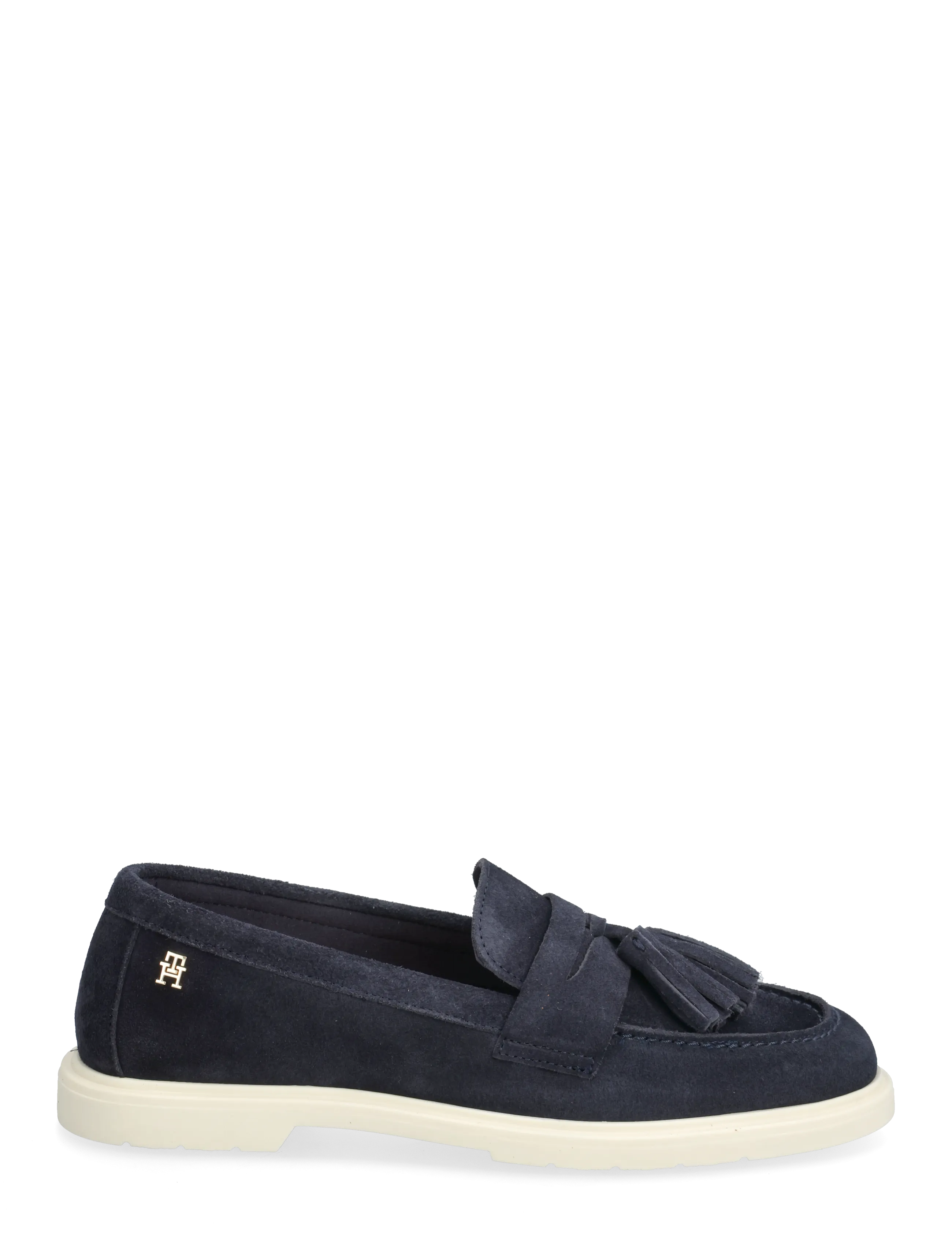 Tommy Hilfiger - LIGHT SUEDE TASSEL LOAFER - moetrendid - space blue - 1