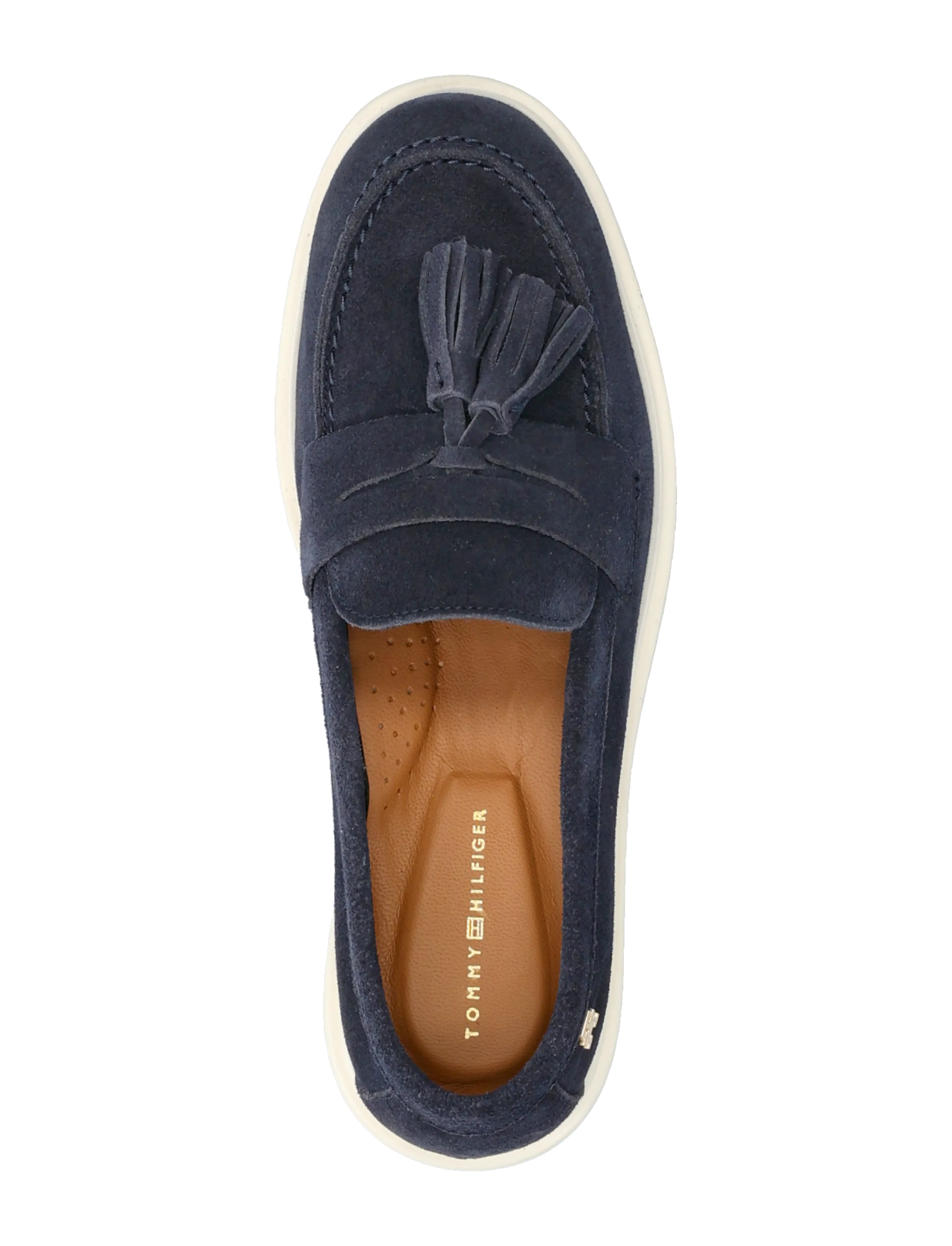 Tommy Hilfiger - LIGHT SUEDE TASSEL LOAFER - mode trends - space blue - 3