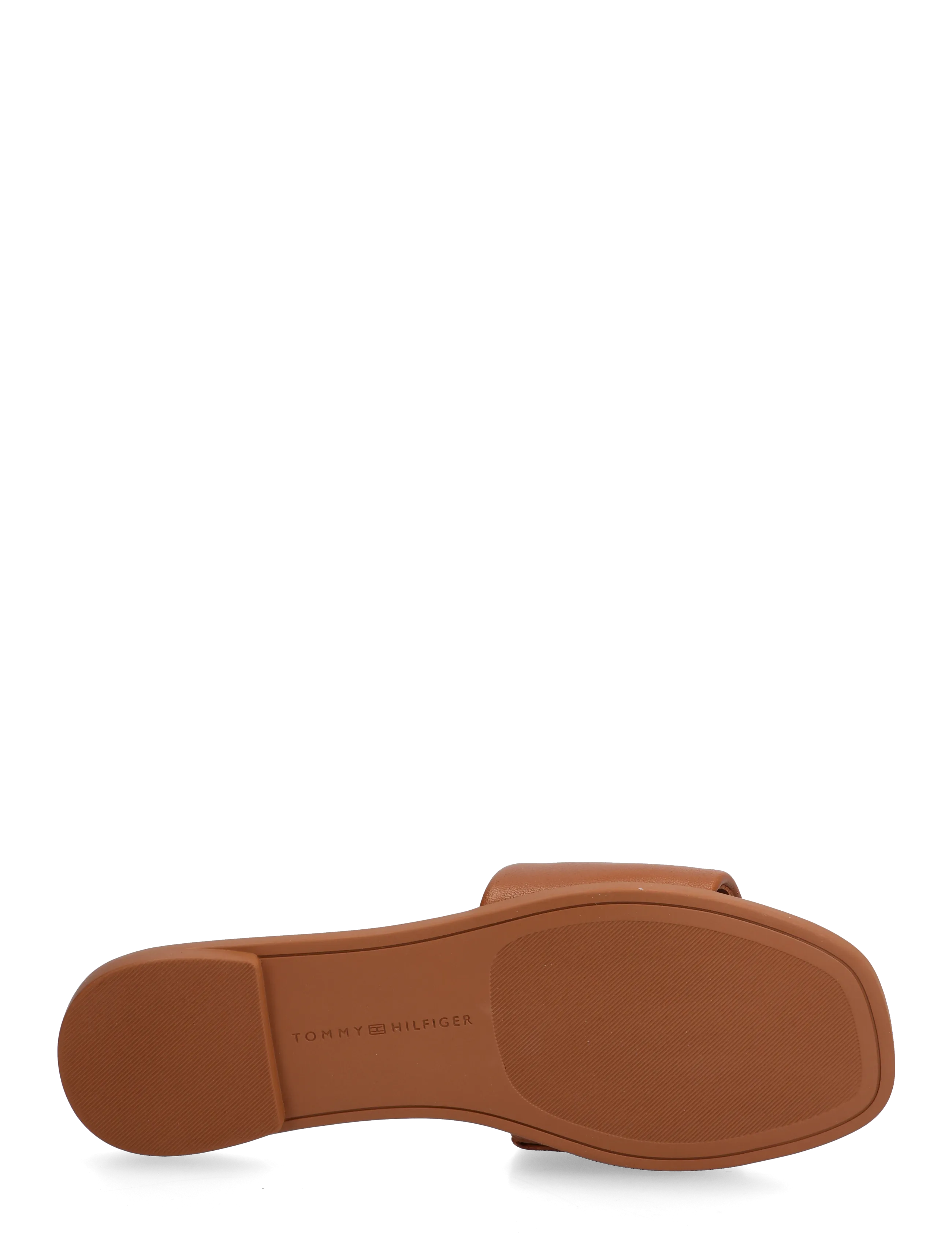 Tommy Hilfiger - TH LOGO HARDWARE LEATHER MULE - mules plates - warm bronze - 4