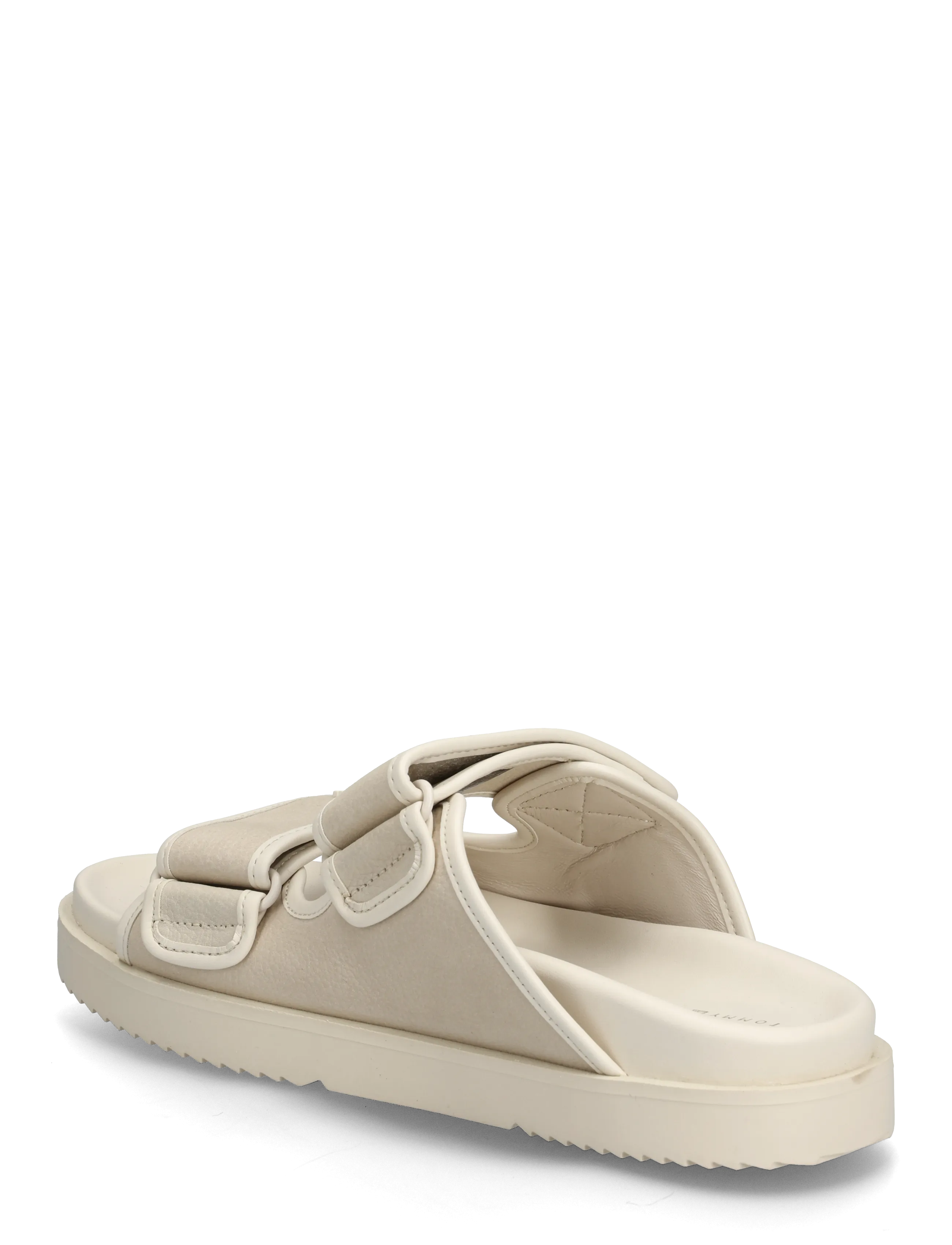 Tommy Hilfiger - DOUBLE STRAP NUBUCK SANDAL - kontsata sandaalid - soft cream - 2