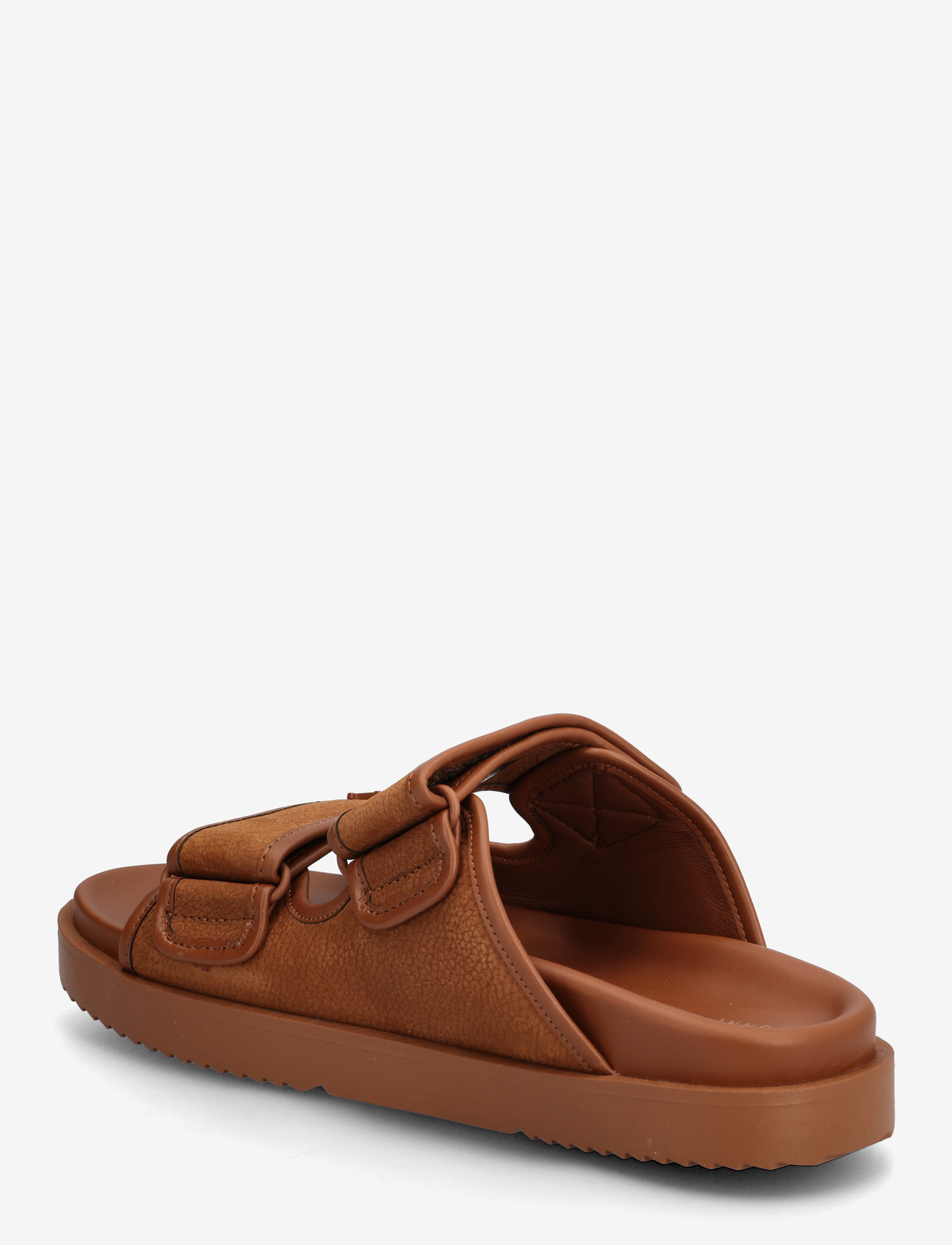 Tommy Hilfiger - DOUBLE STRAP NUBUCK SANDAL - flade sandaler - warm bronze - 2