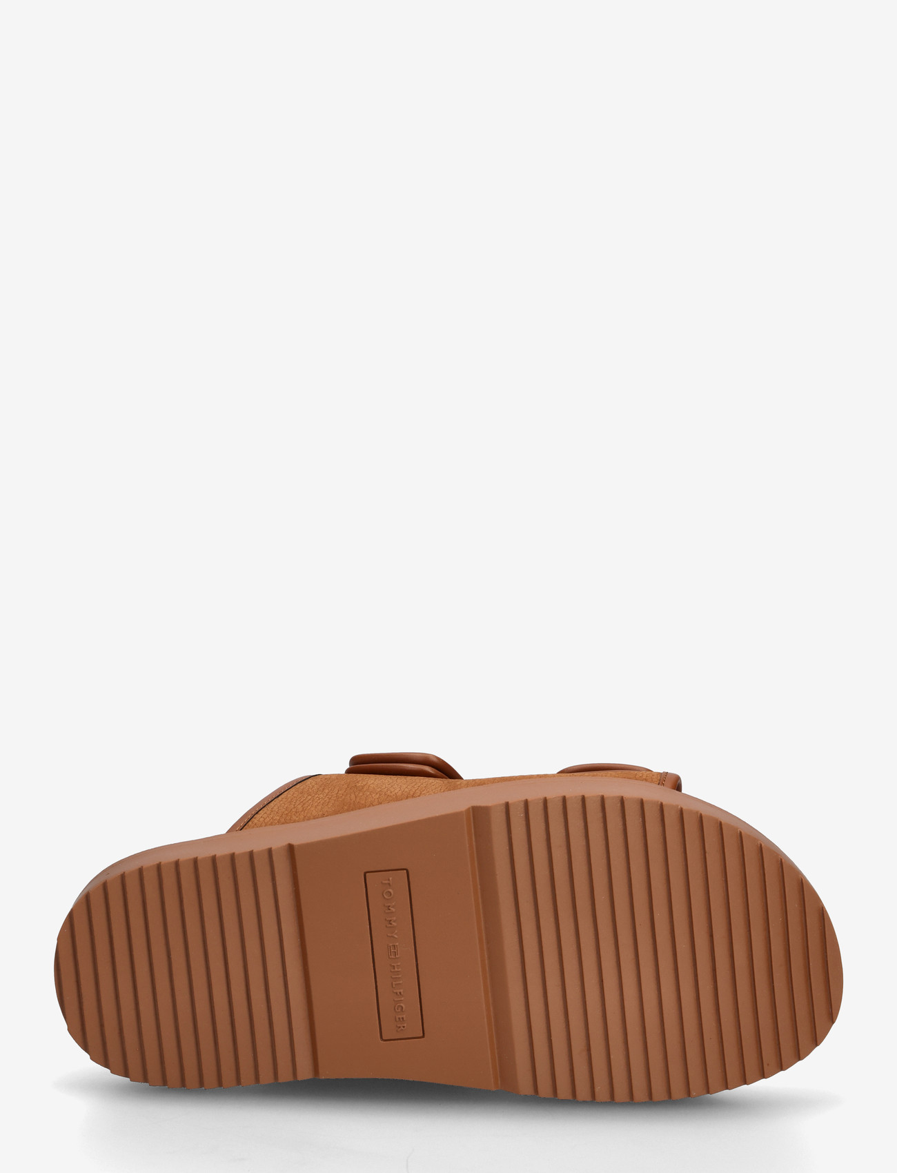 Tommy Hilfiger - DOUBLE STRAP NUBUCK SANDAL - flade sandaler - warm bronze - 4
