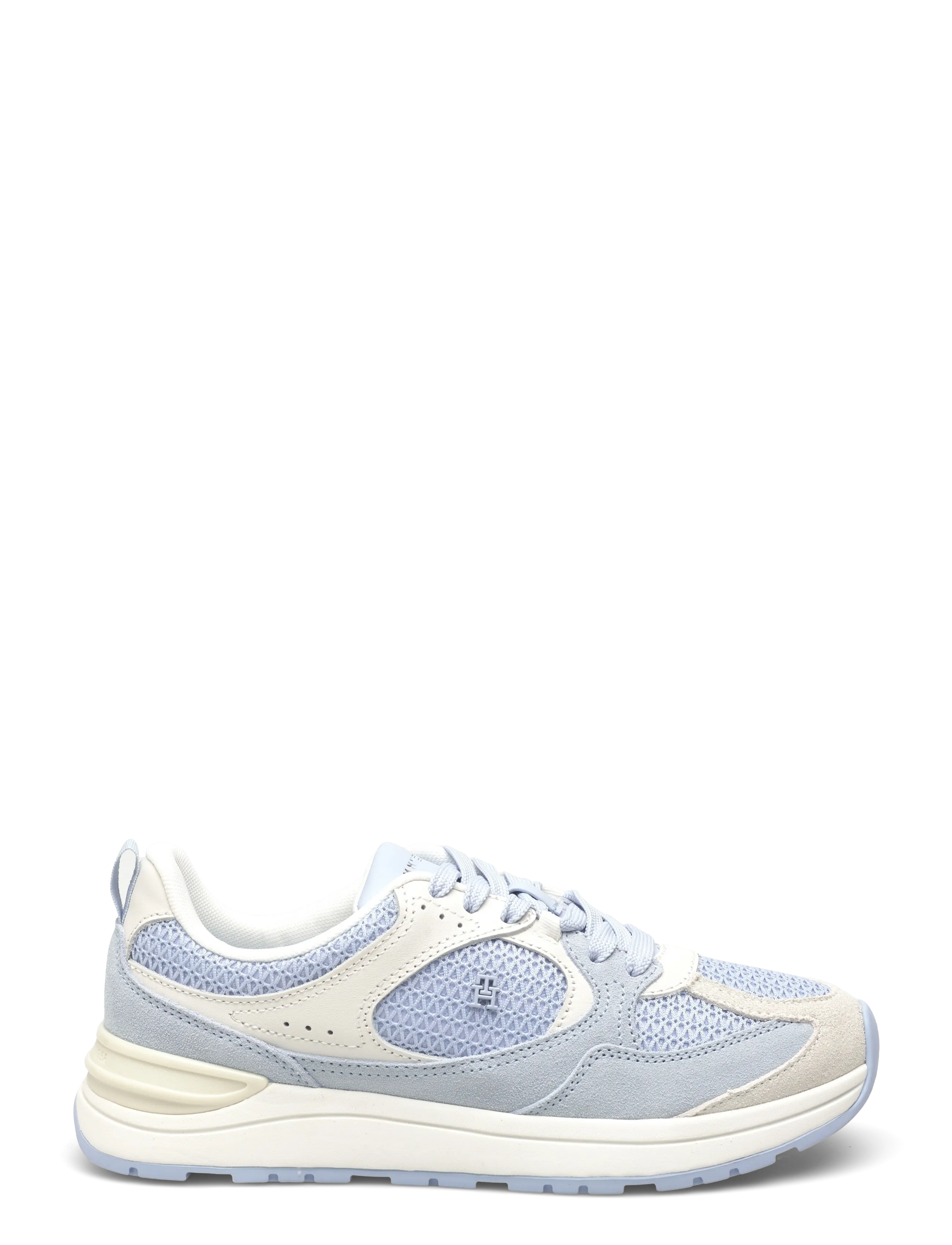 Tommy Hilfiger - TH MIX MATERIAL RUNNER - konfirmation - breezy blue ecru - 1