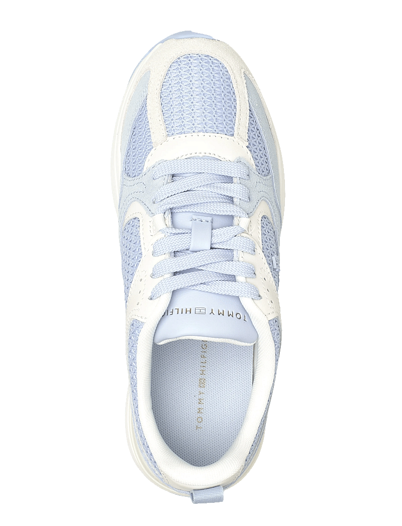 Tommy Hilfiger - TH MIX MATERIAL RUNNER - konfirmationstøj - breezy blue ecru - 3
