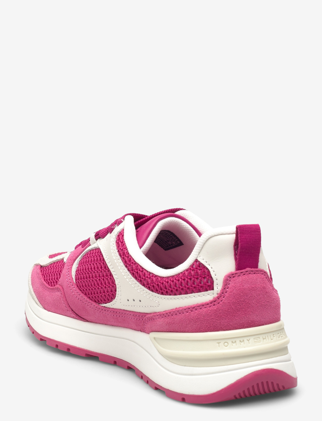 Tommy Hilfiger - TH MIX MATERIAL RUNNER - konfirmationstøj - fuchsia ecru - 2
