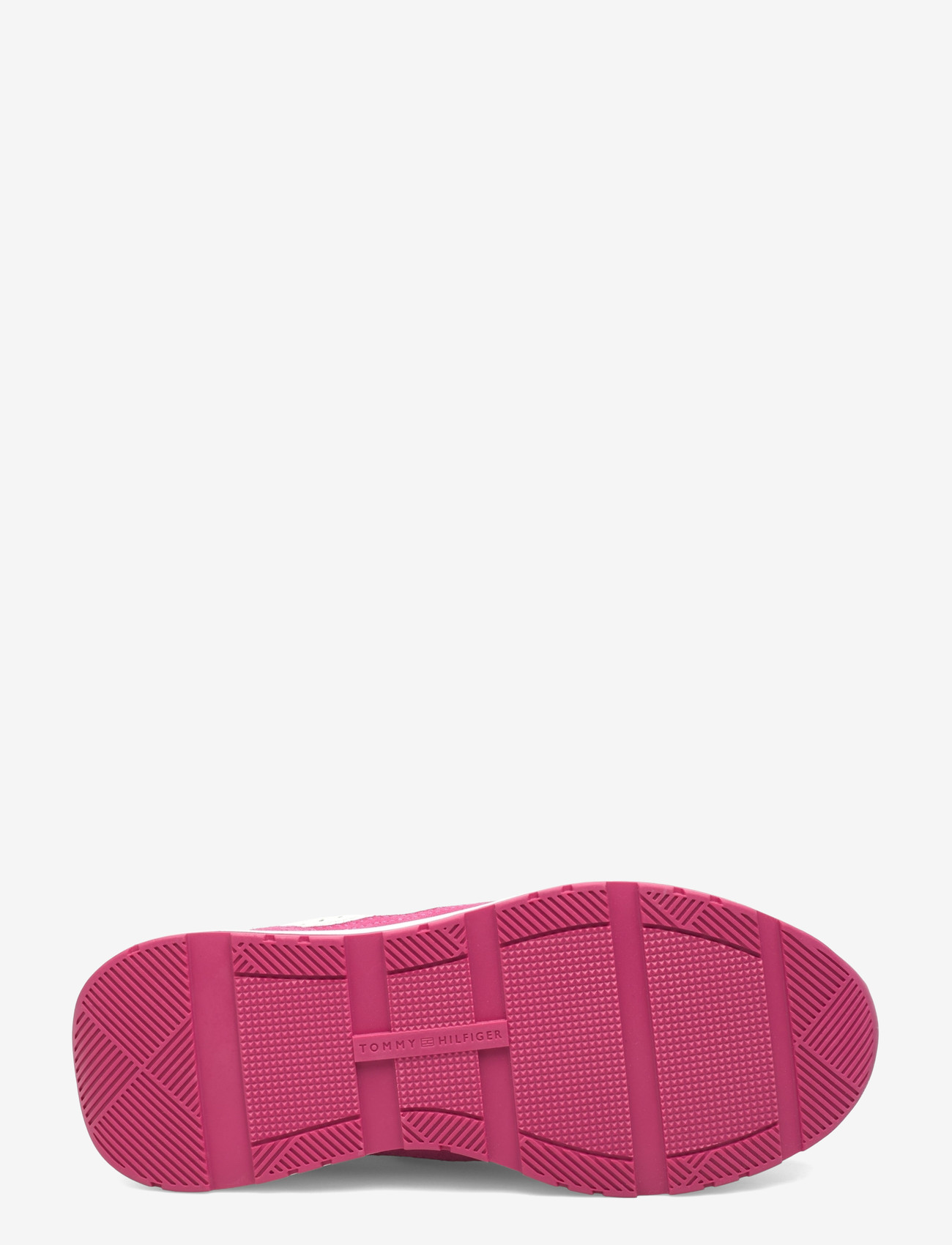 Tommy Hilfiger - TH MIX MATERIAL RUNNER - konfirmationstøj - fuchsia ecru - 4