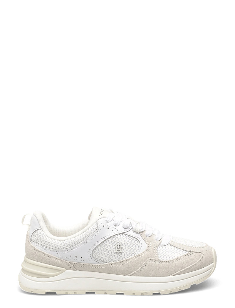 Tommy Hilfiger - TH MIX MATERIAL RUNNER - konfirmationstøj - white ecru - 1