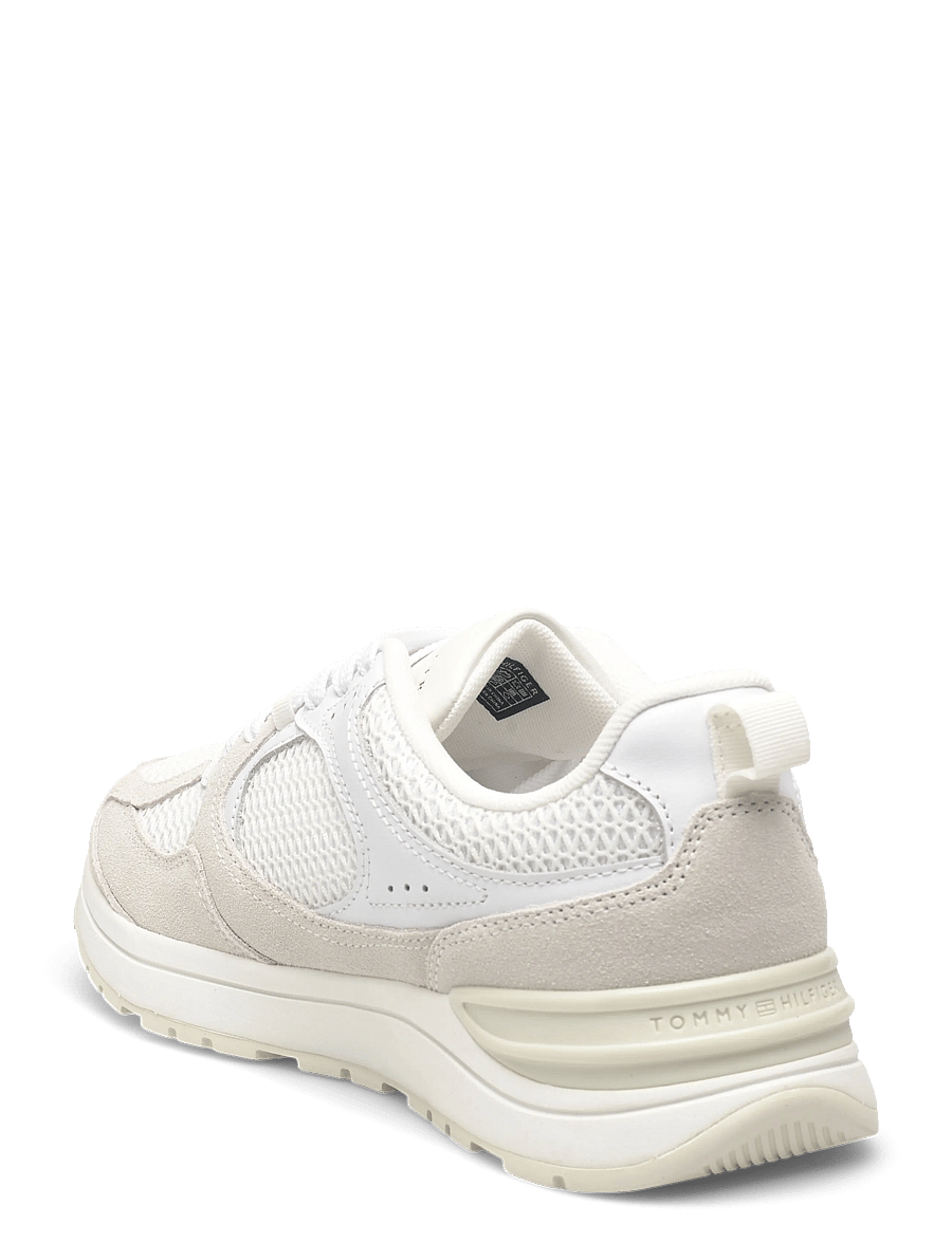 Tommy Hilfiger - TH MIX MATERIAL RUNNER - konfirmation - white ecru - 2