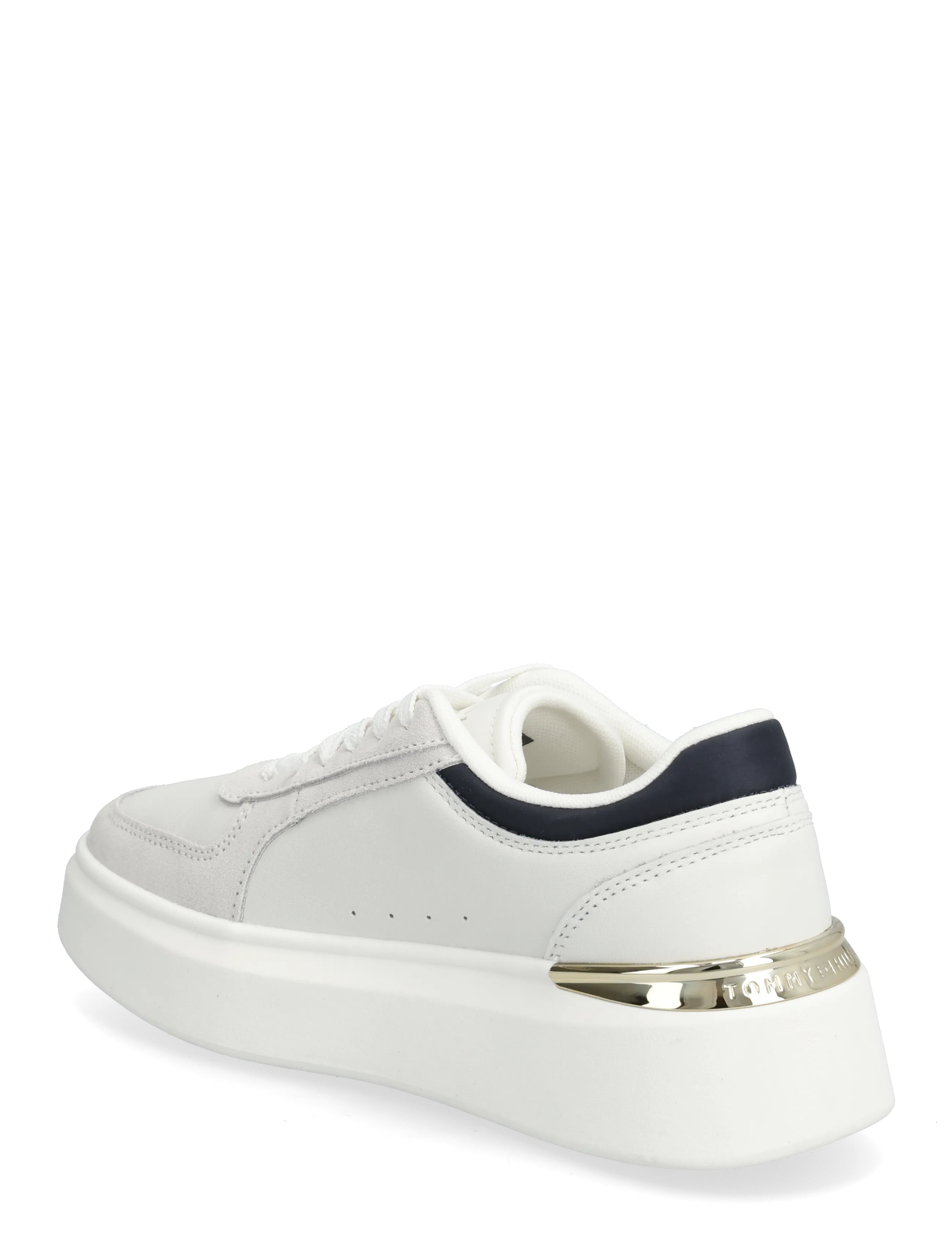 Tommy Hilfiger - TH SATIN PLATFORM SNEAKER - confirmation - ecru space blue - 2