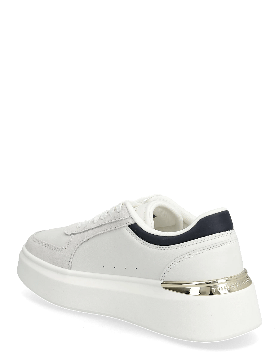Tommy Hilfiger - TH SATIN PLATFORM SNEAKER - confirmation - ecru space blue - 2