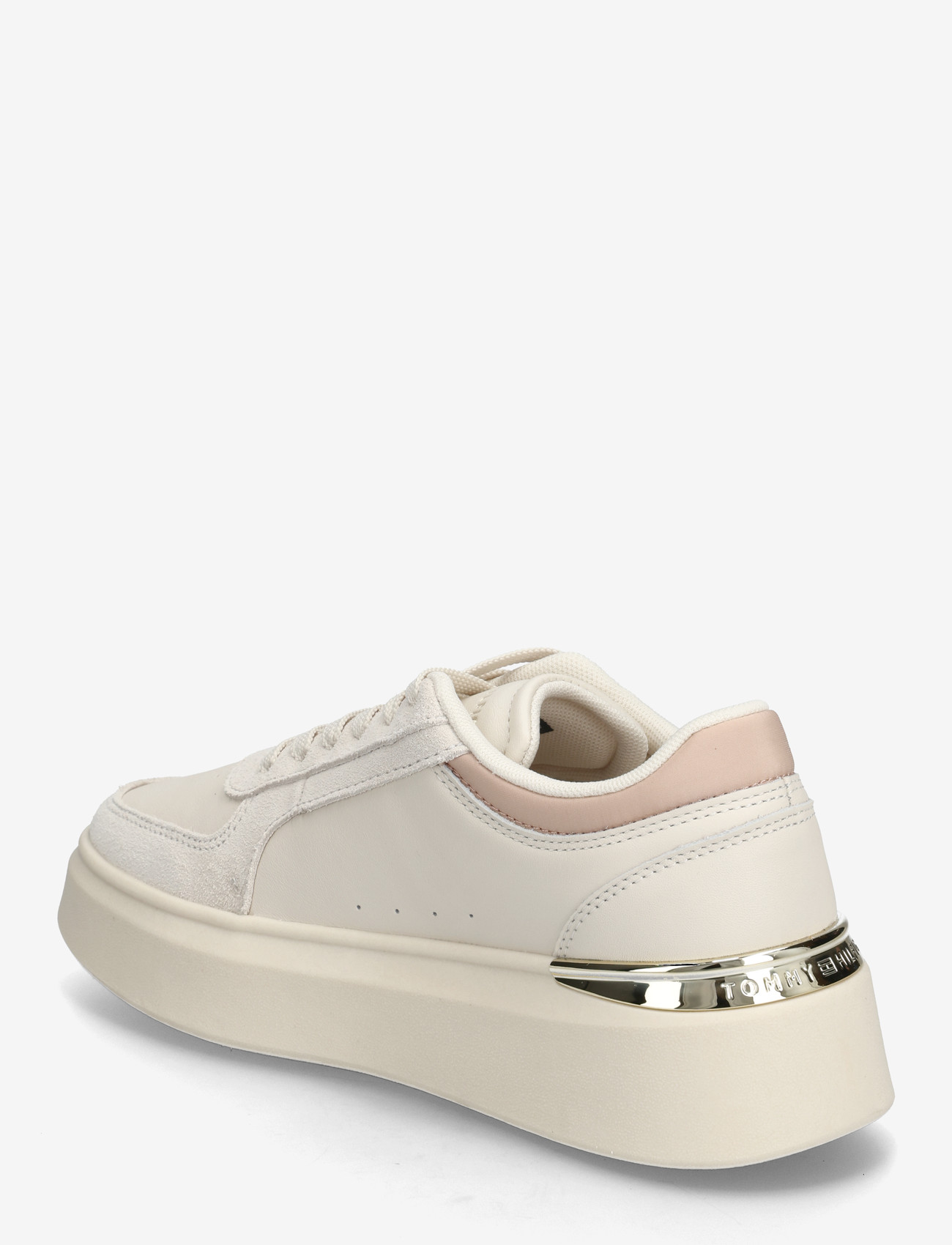 Tommy Hilfiger - TH SATIN PLATFORM SNEAKER - konfirmationstøj - soft cream misty blush - 2