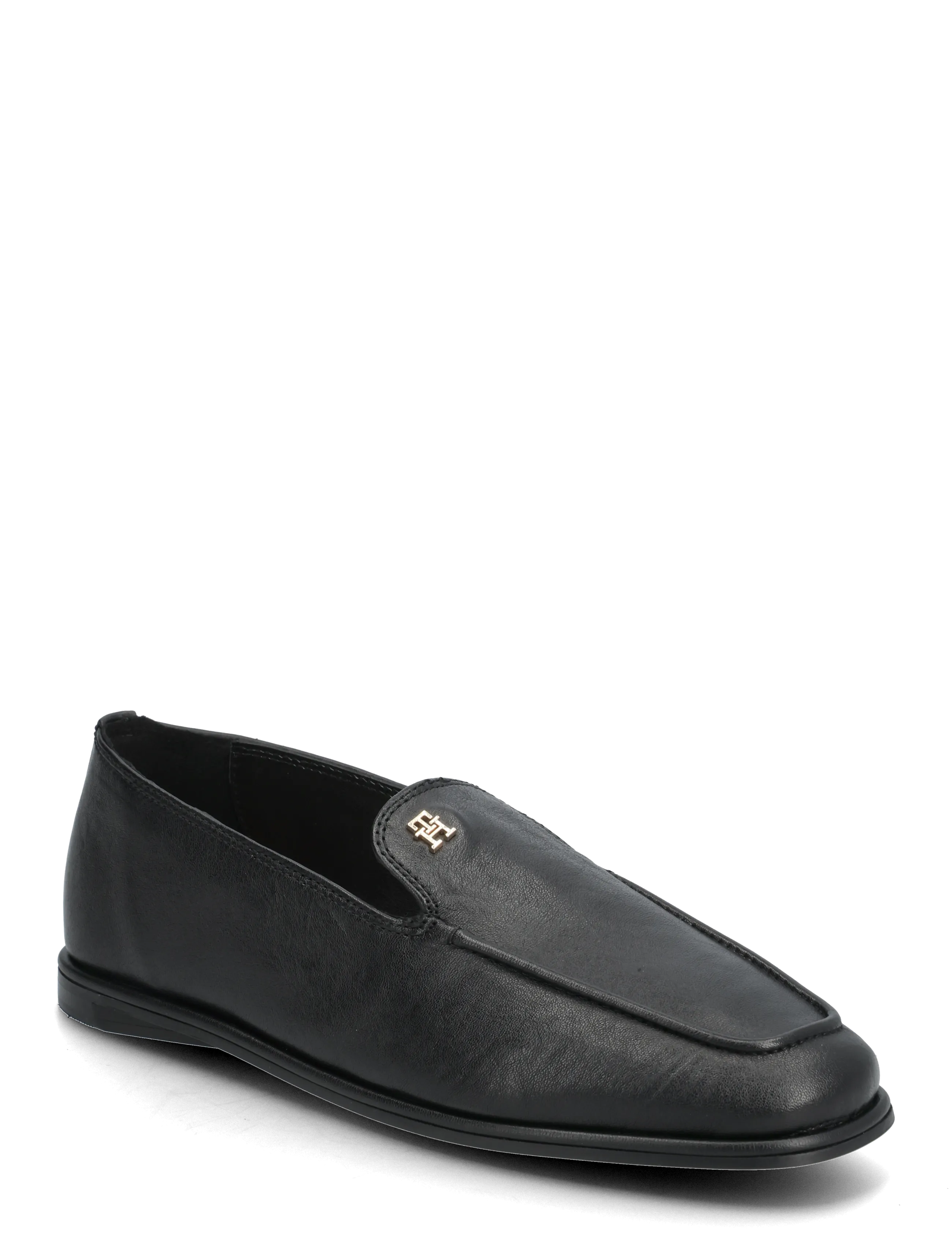 Tommy Hilfiger - TH LEATHER LOAFER - fashion trends - black - 0