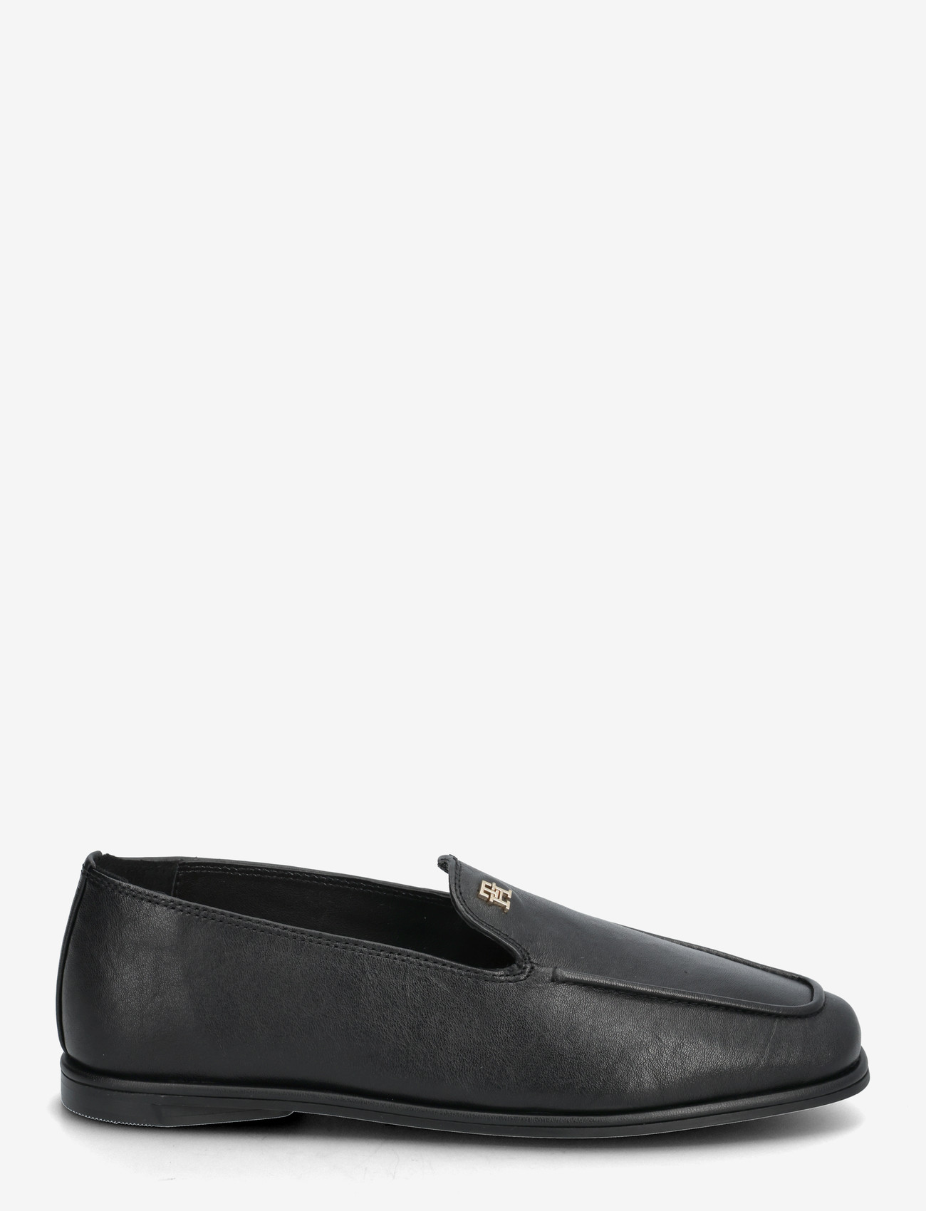 Tommy Hilfiger - TH LEATHER LOAFER - særlige begivenheder - black - 1