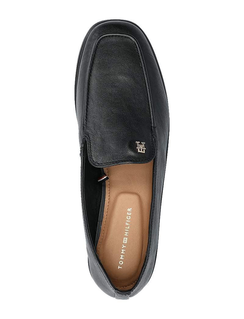 Tommy Hilfiger - TH LEATHER LOAFER - speciella tillfällen - black - 3