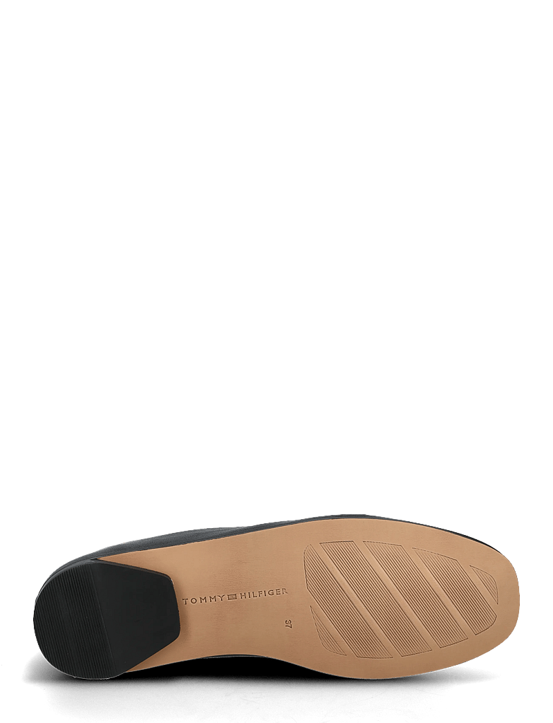 Tommy Hilfiger - TH LEATHER LOAFER - speciella tillfällen - black - 4