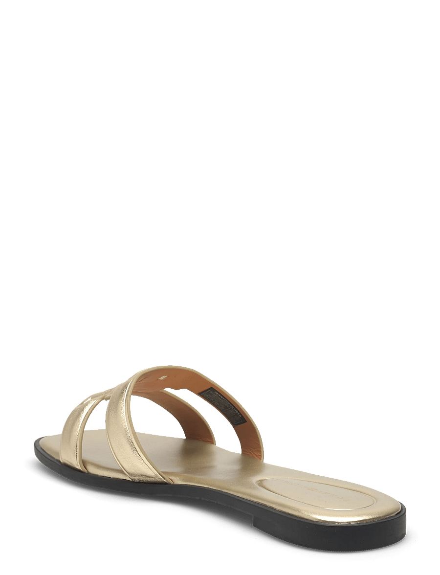 Tommy Hilfiger - TH LOGO STRAP MULE GOLD - madalad sandaalid - gold - 2