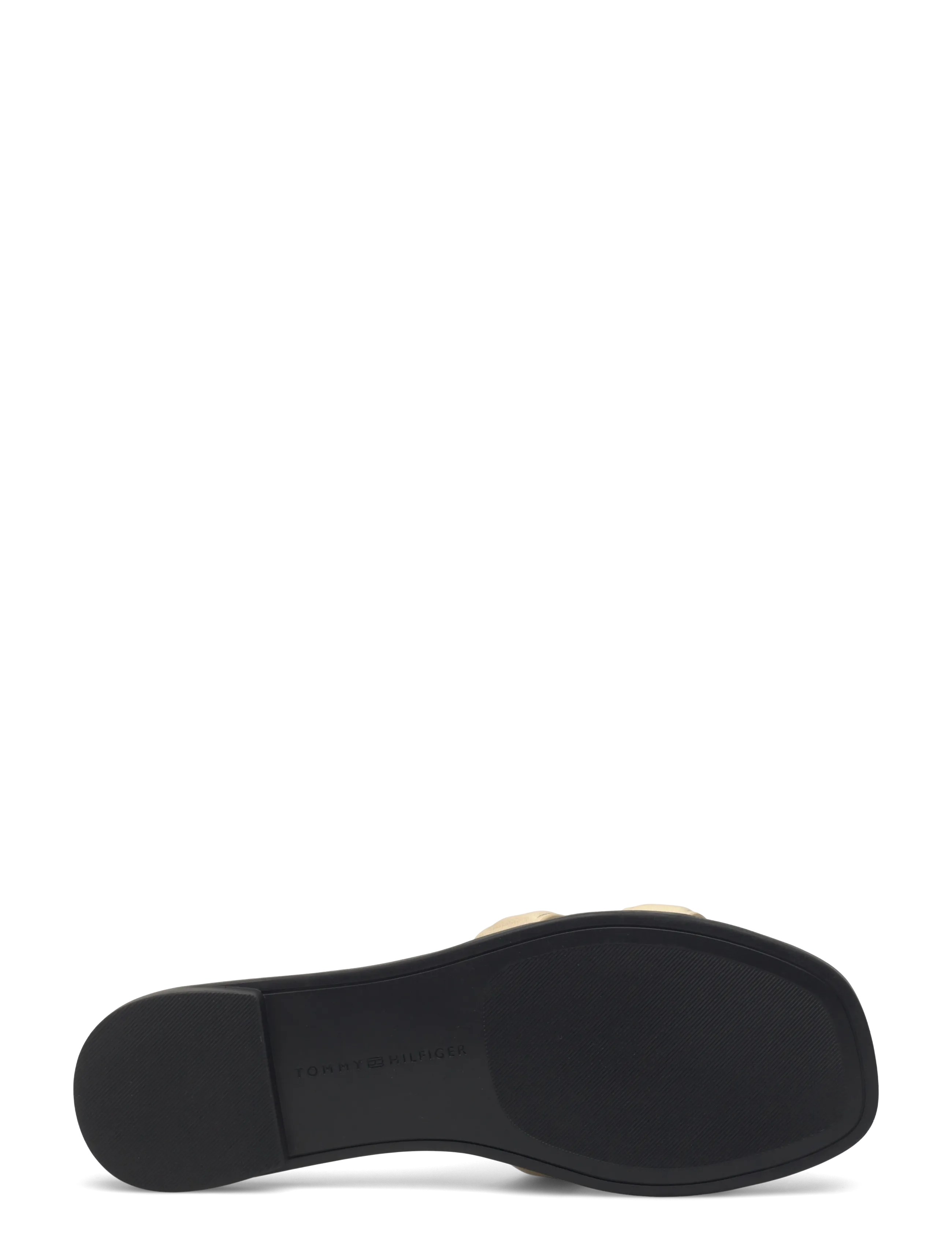 Tommy Hilfiger - TH LOGO STRAP MULE GOLD - flade mules - gold - 4