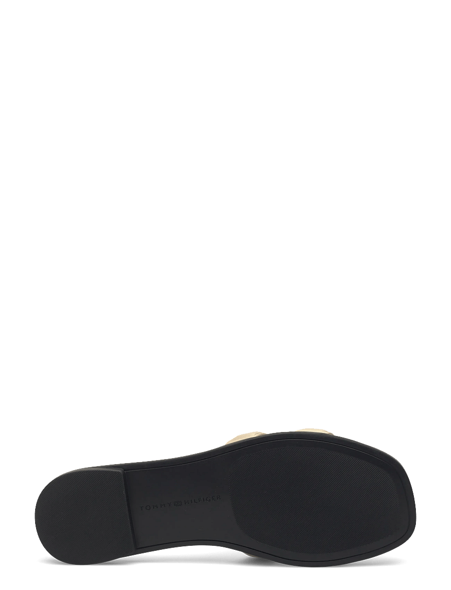 Tommy Hilfiger - TH LOGO STRAP MULE GOLD - madalad sandaalid - gold - 4