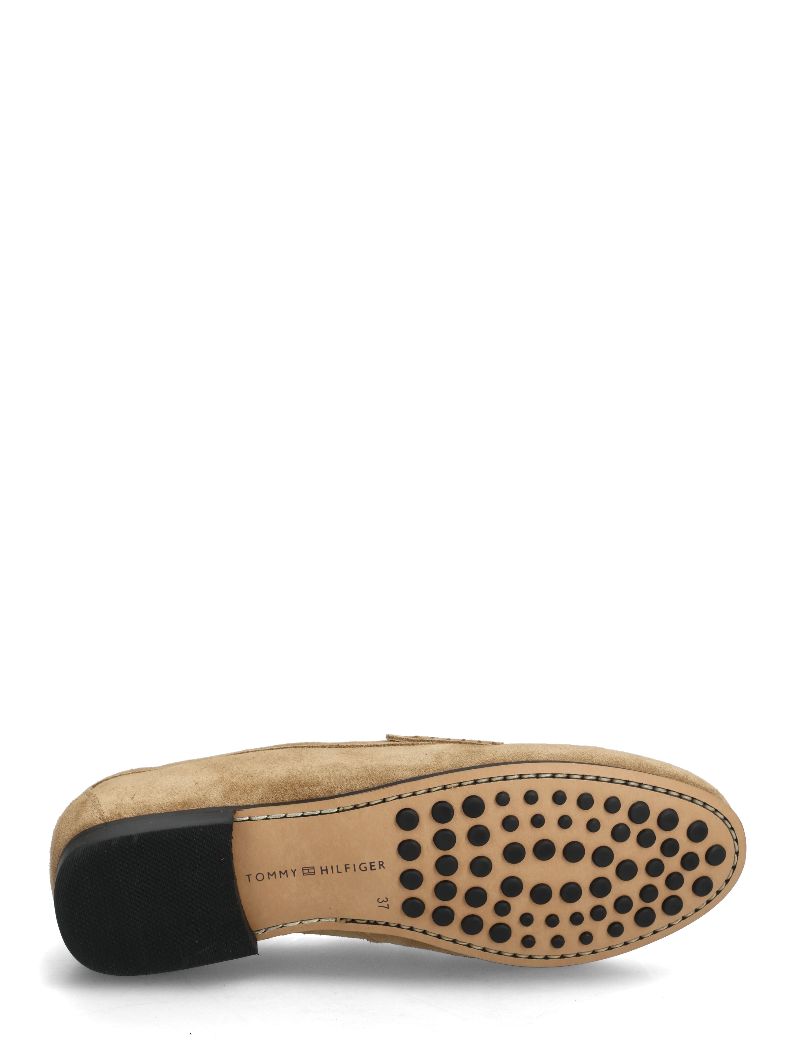 Tommy Hilfiger - TH CHAIN SUEDE LOAFER - mode trends - safari canvas - 4