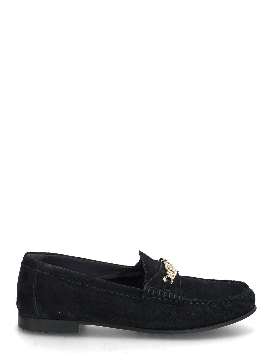 Tommy Hilfiger - TH CHAIN SUEDE LOAFER - modetrends - space blue - 1
