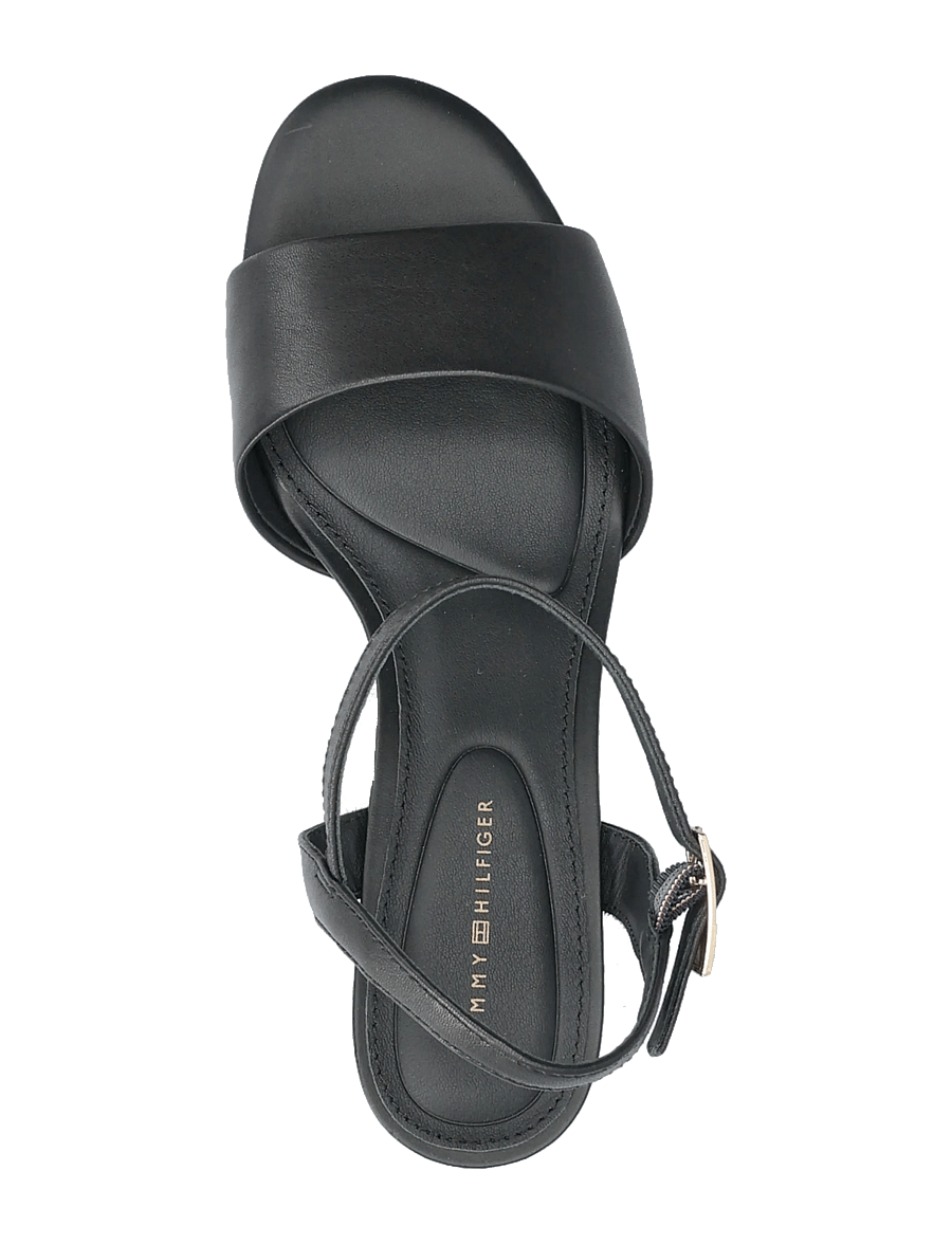 Tommy Hilfiger - TH OPEN TOE SANDAL BUCKLE - kontsaga sandaalid - black - 3