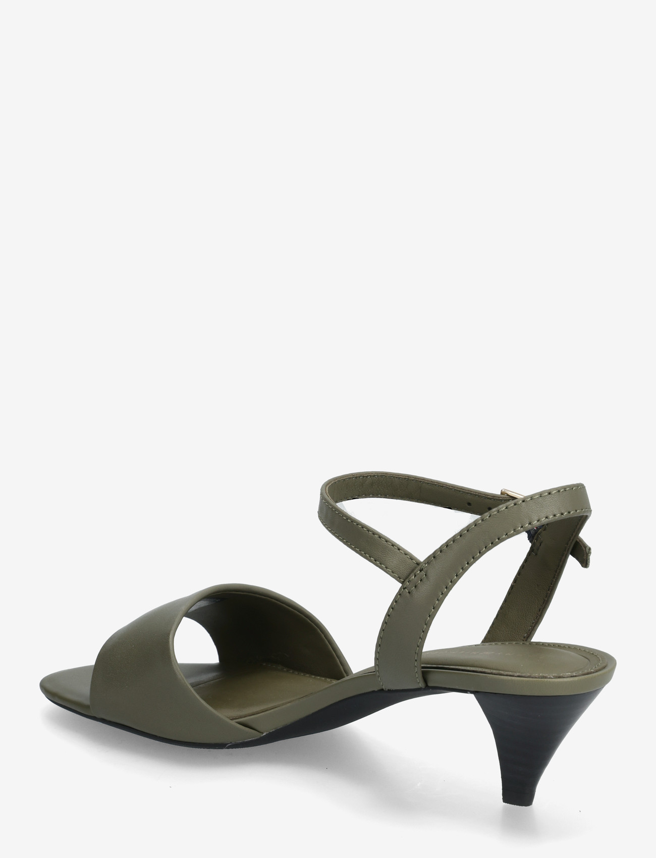 Tommy Hilfiger - TH OPEN TOE SANDAL BUCKLE - sandaletten - platinum olive - 2