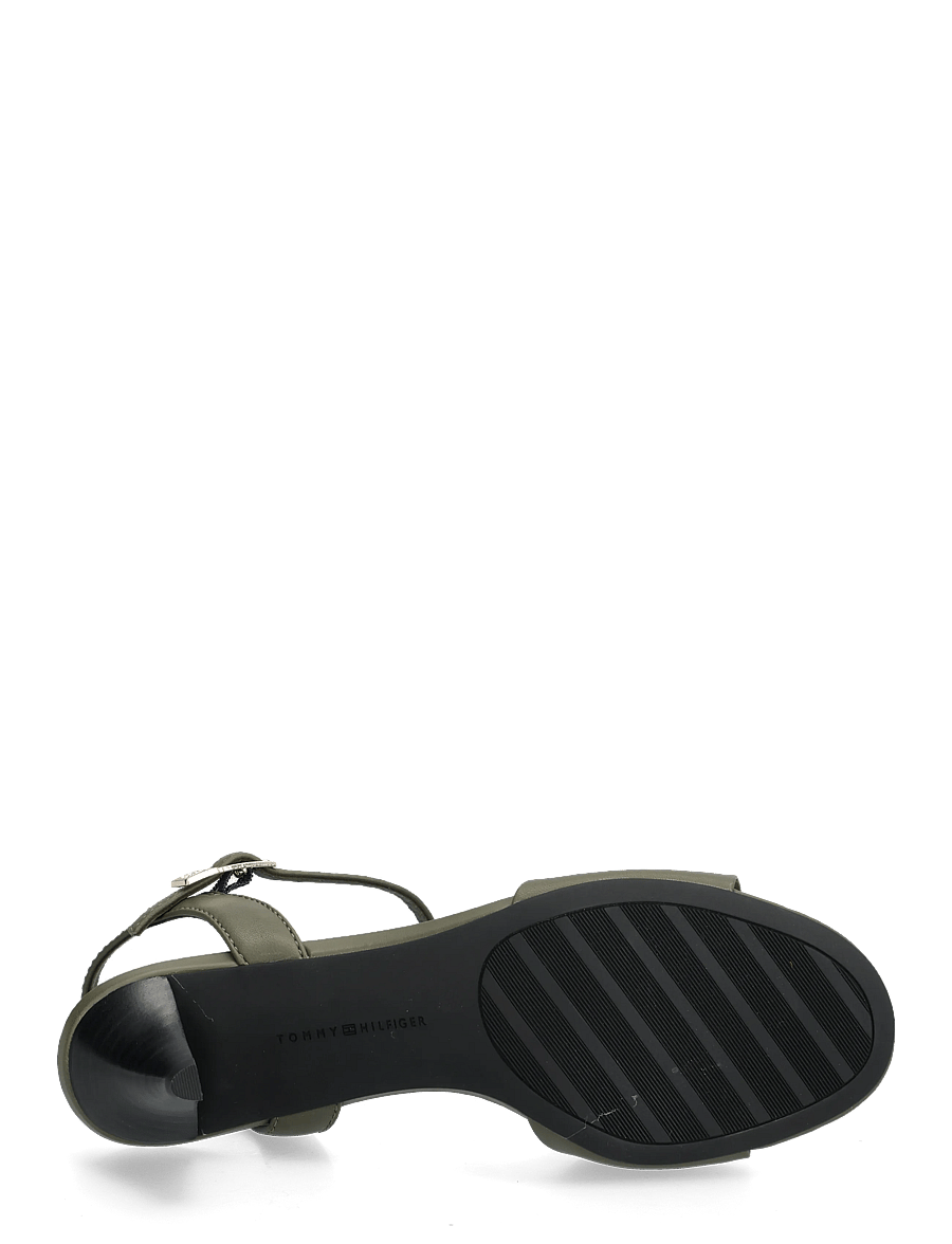 Tommy Hilfiger - TH OPEN TOE SANDAL BUCKLE - sandaletter - platinum olive - 4