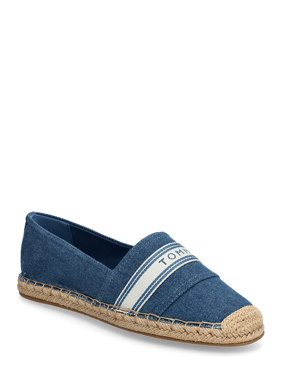 Tommy Hilfiger - HILFIGER WEBBING ESPADRILLE - espadrillos - denim - 0