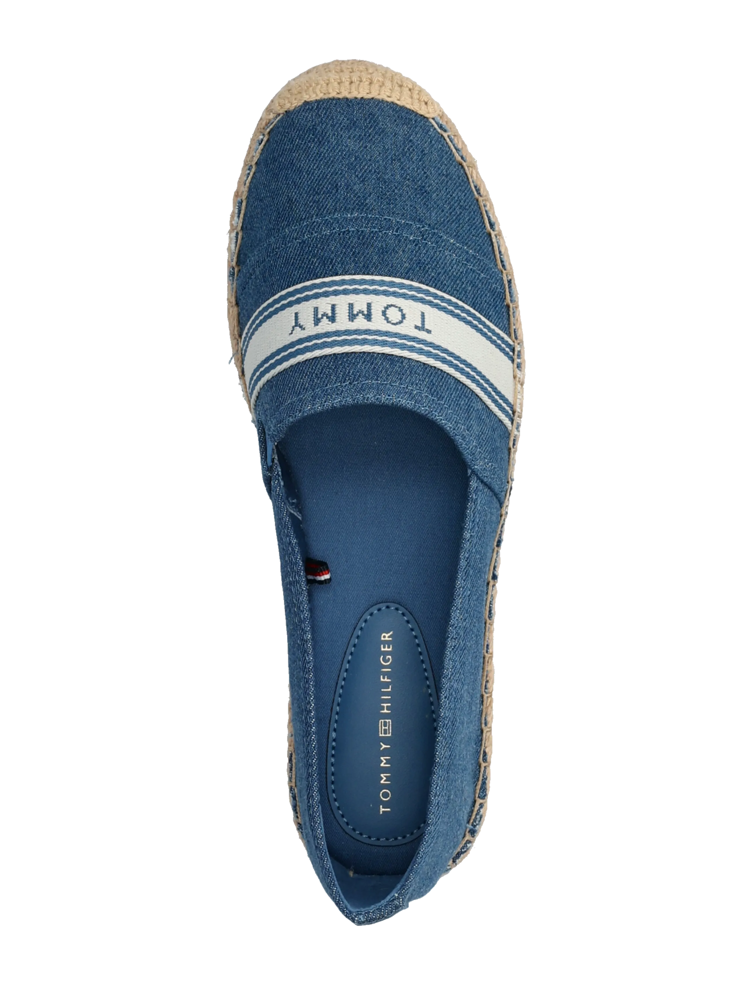 Tommy Hilfiger - HILFIGER WEBBING ESPADRILLE - espadrillos - denim - 3