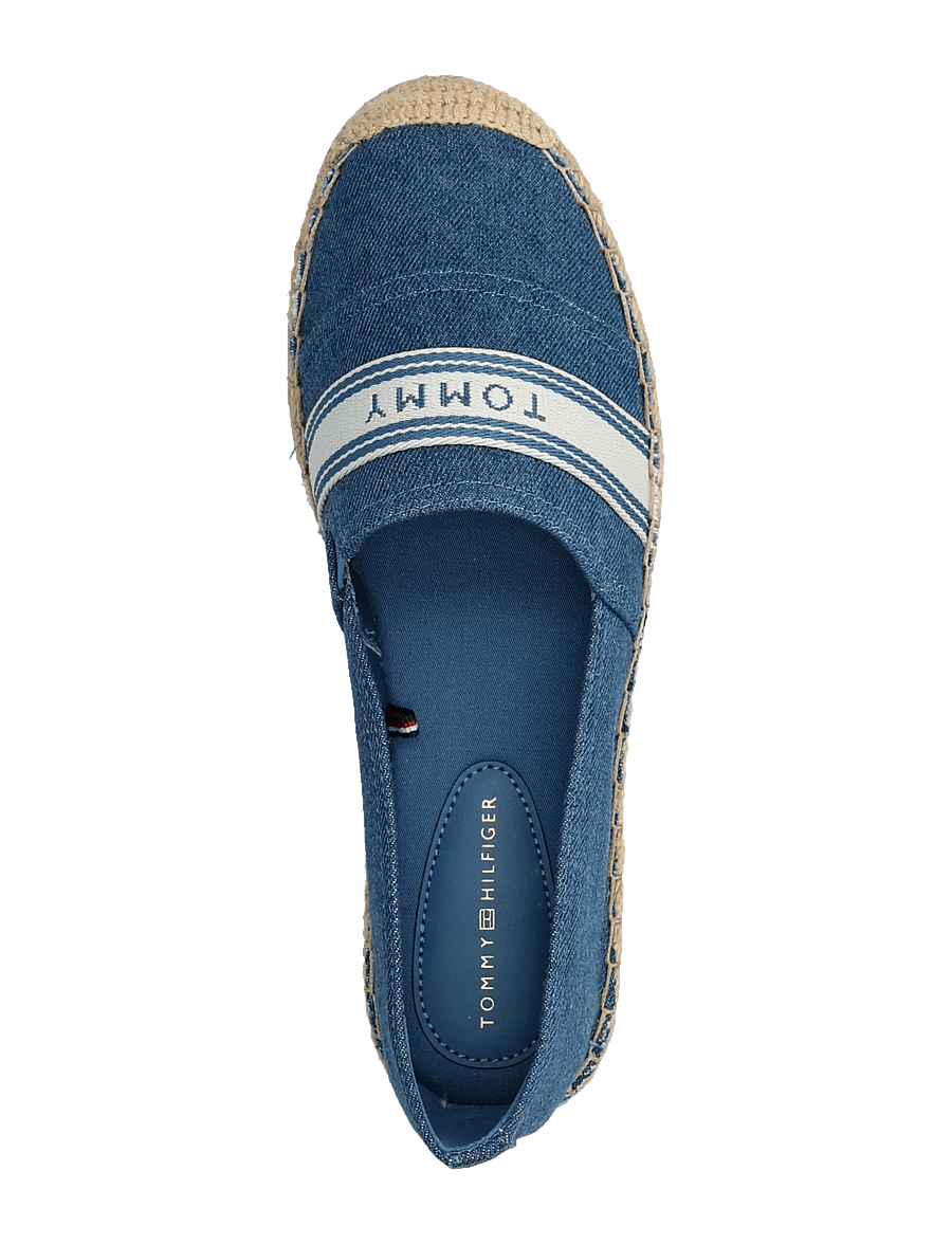 Tommy Hilfiger - HILFIGER WEBBING ESPADRILLE - espadrillos - denim - 3