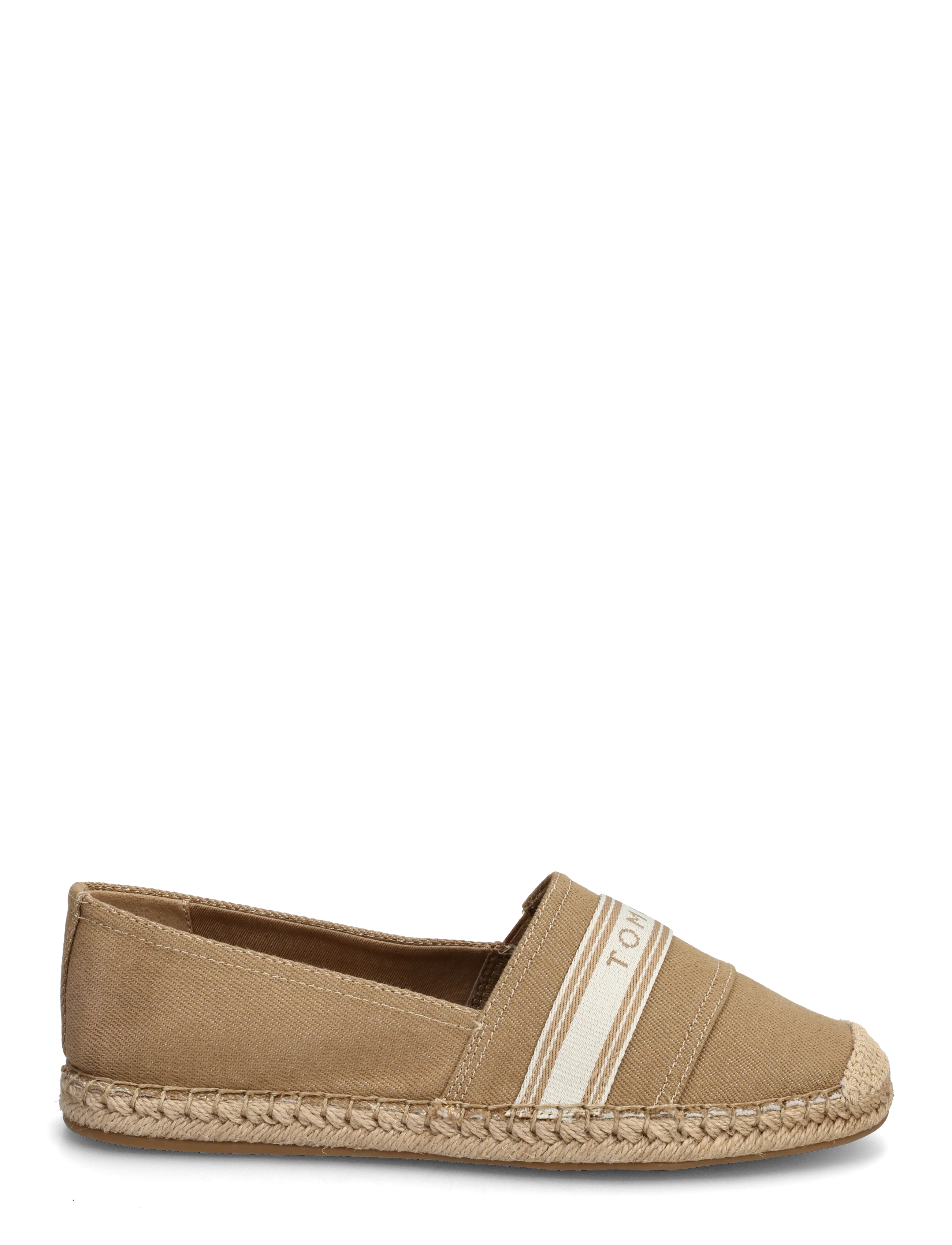 Tommy Hilfiger - HILFIGER WEBBING ESPADRILLE - espadrillos - safari canvas - 1