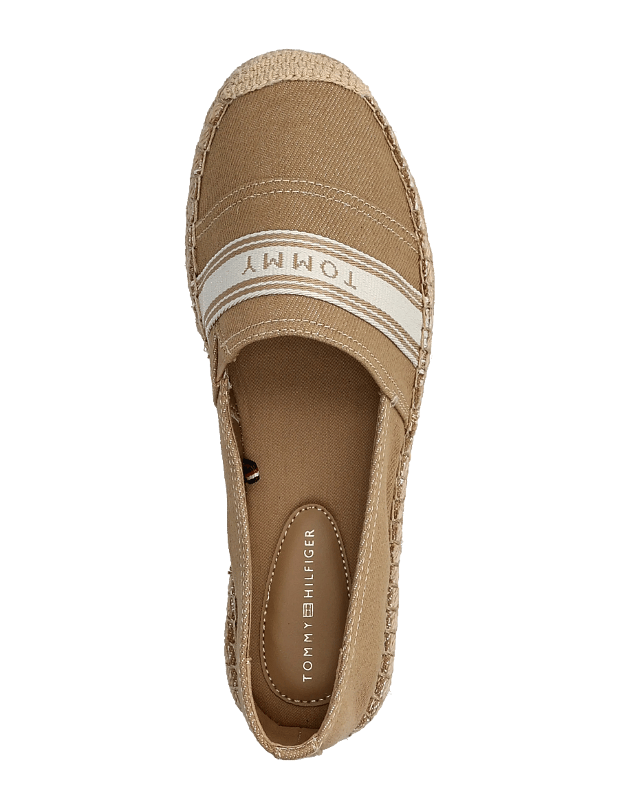 Tommy Hilfiger - HILFIGER WEBBING ESPADRILLE - espadrillos - safari canvas - 3